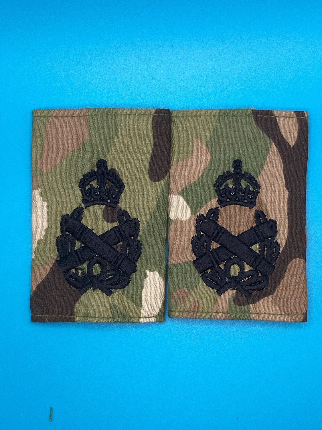 CIIIR MTP Rank Slides - Field Marshal - Black Embroidery