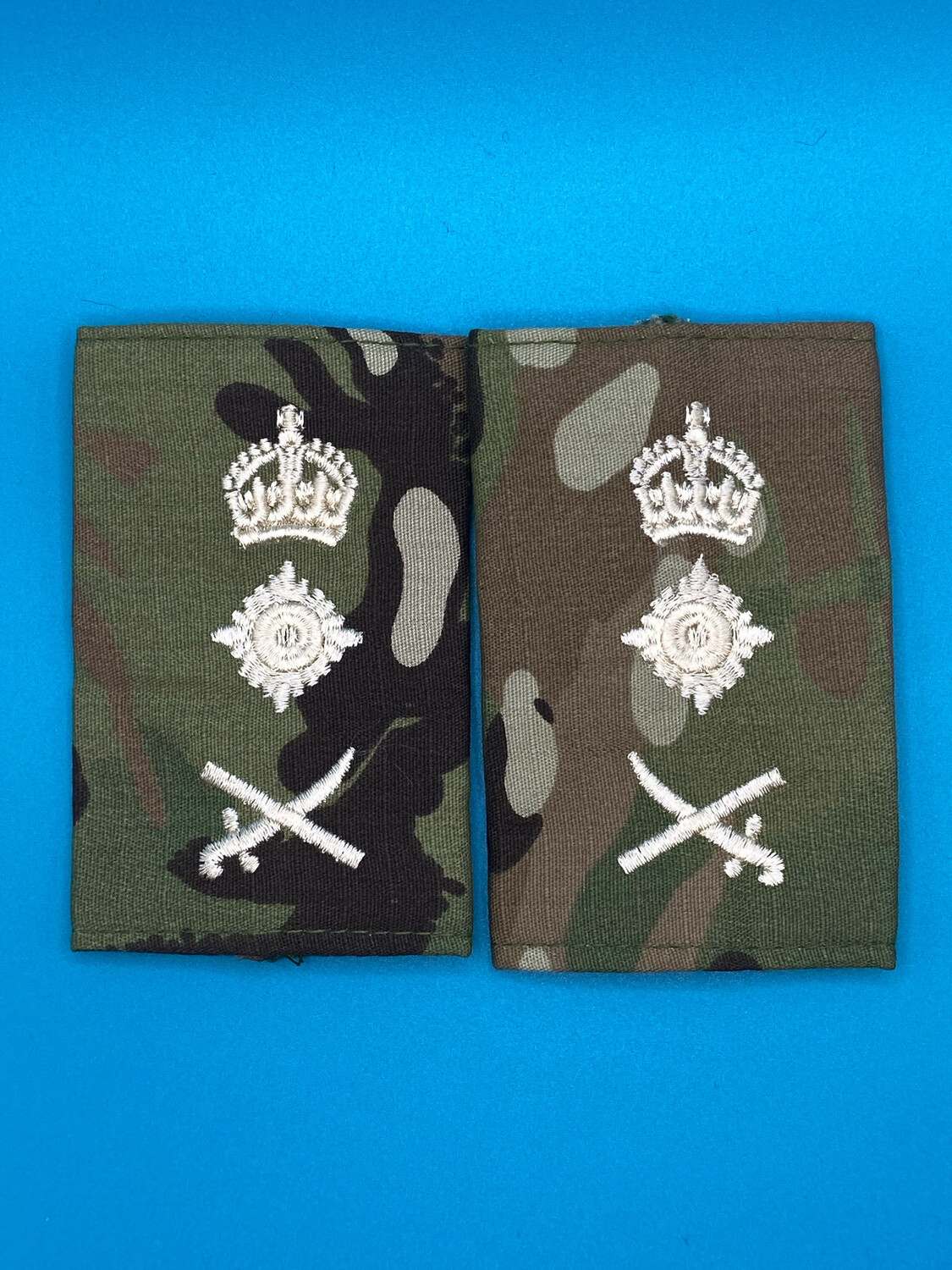 CIIIR MTP Rank Slides - General Gen - Gold Embroidery