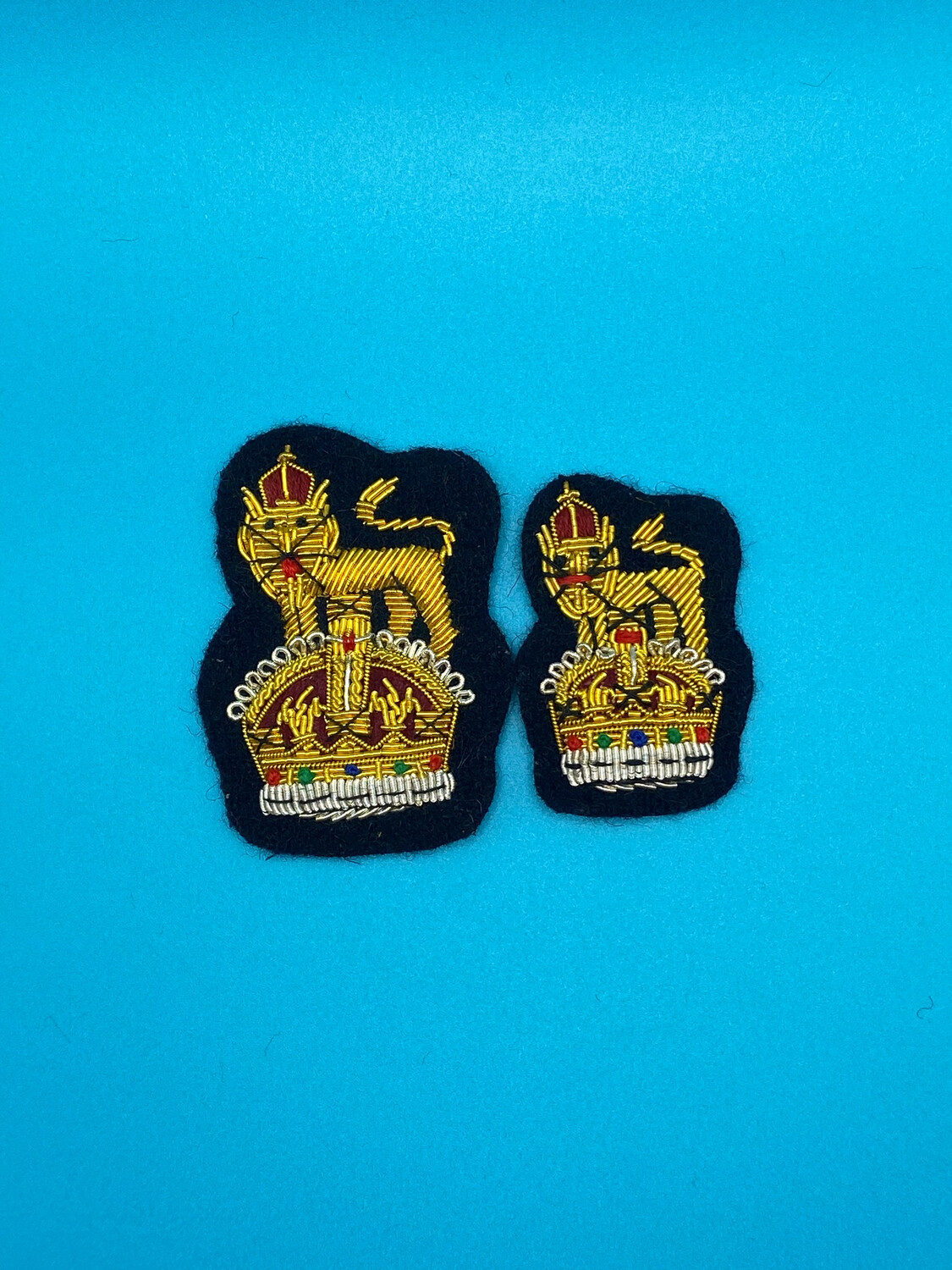 CIIIR King Charles III - General Staff Officer Hat Badge Colonel Brigadier