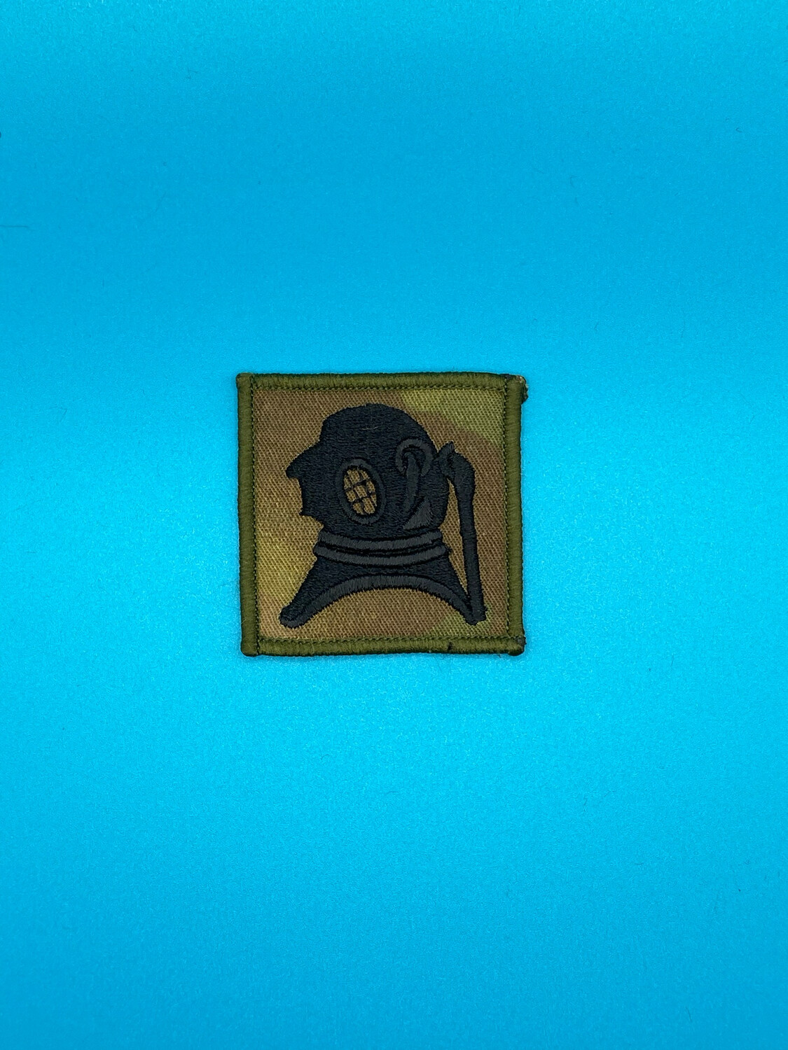 Royal Engineer Diver Badge - Black on MTP