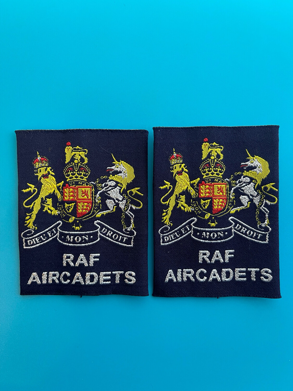 RAF Air Cadets - RAFAC - Warrant Officer (WO) Rank Slides (Pair) CIIIR C3R