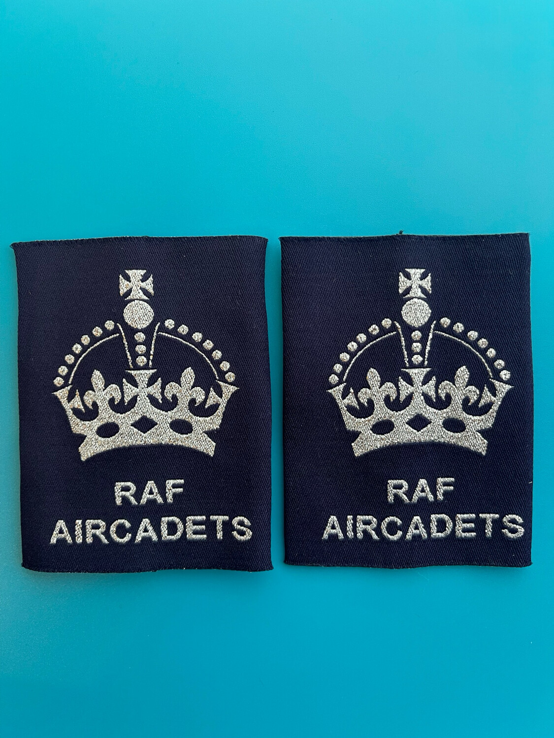 RAF Air Cadets - RAFAC - Warrant Officer (WO) Rank Slides (Pair) CIIIR C3R