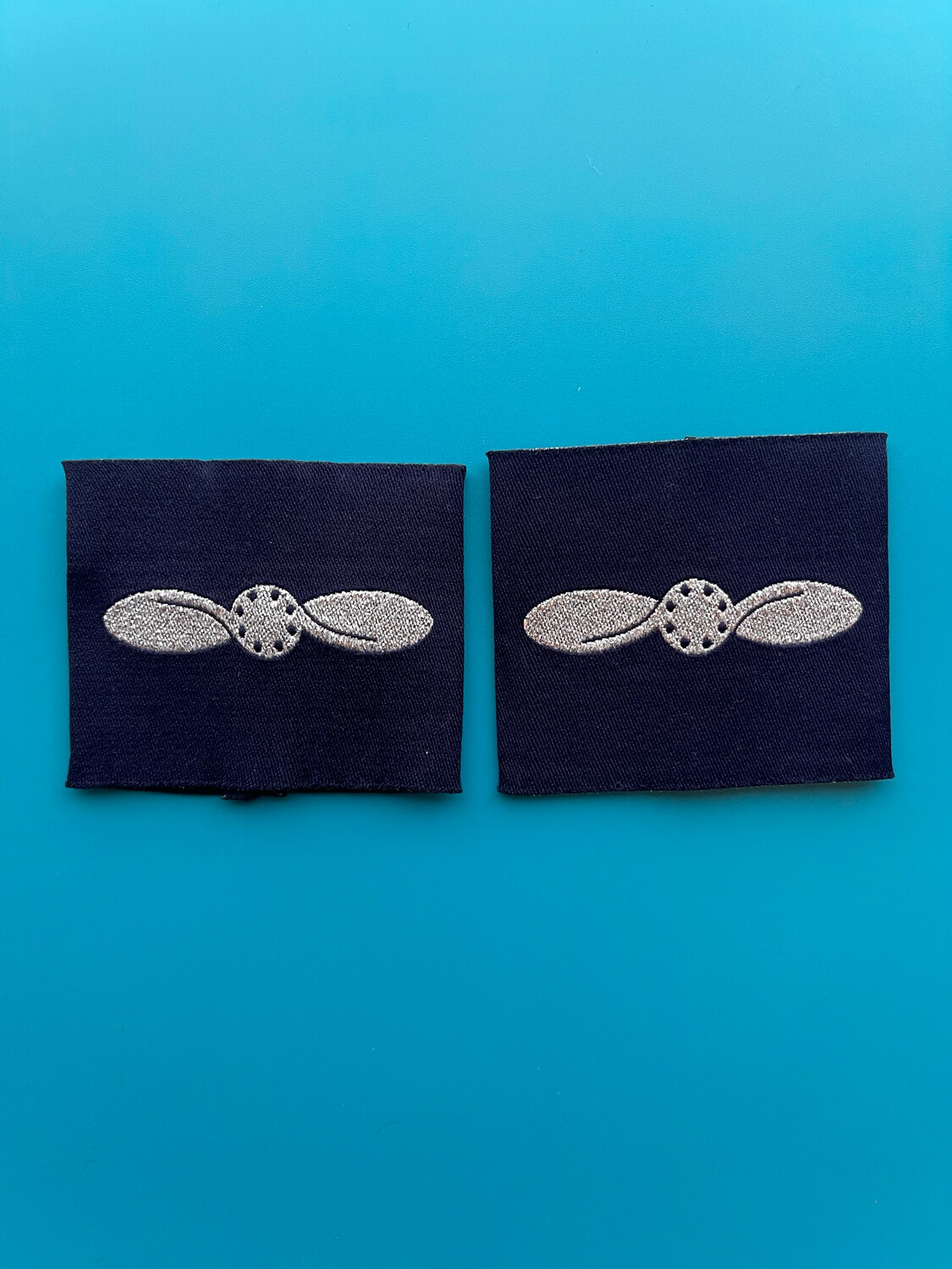 RAF Royal Air Force Air Specialist Class 2 (AS2) (LAC) Rank Slides (Pair)