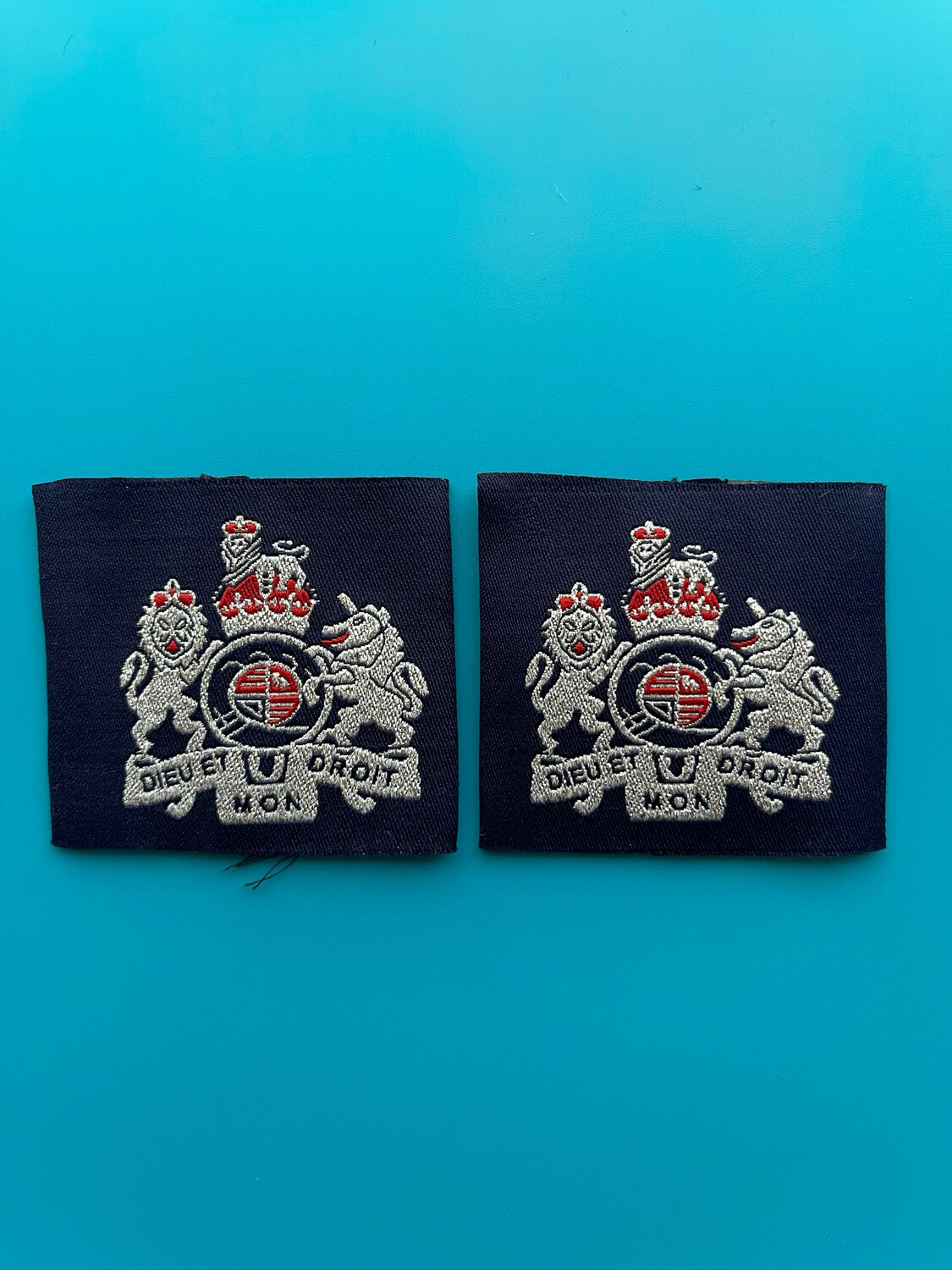 RAF Royal Air Force Warrant Officer (WO) Rank Slides (Pair)