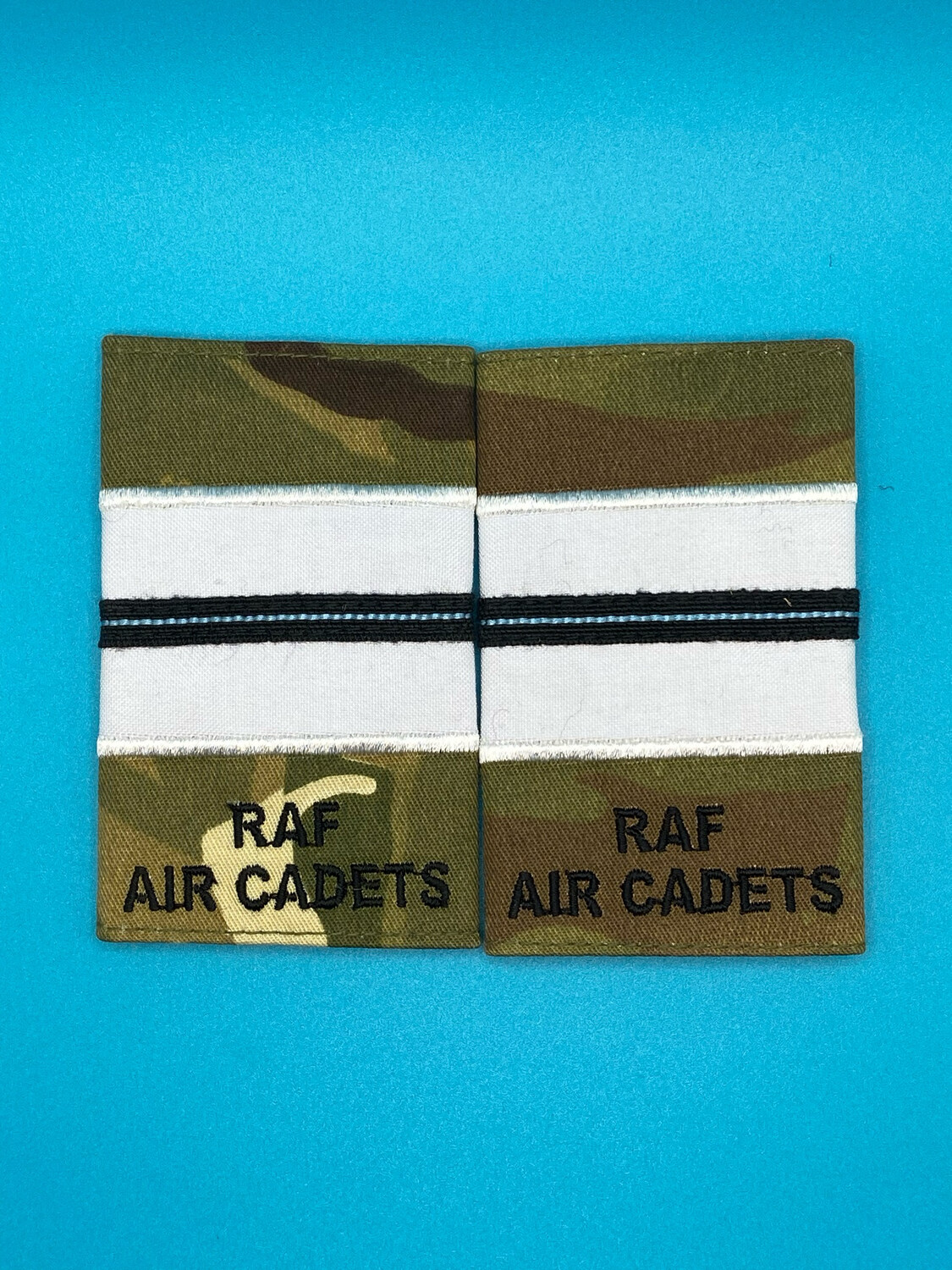 RAF Air Cadets - RAFAC - Probationary Pilot Officer MTP Rank Slides (Pair)