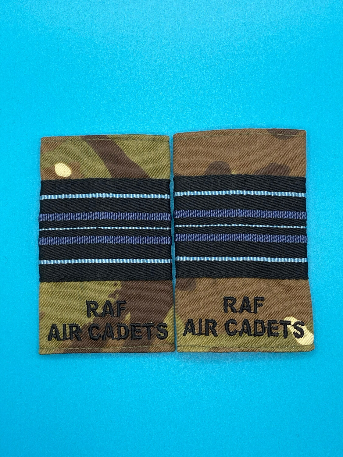 RAF Air Cadets - RAFAC - Squadron Leader MTP Rank Slides (Pair)