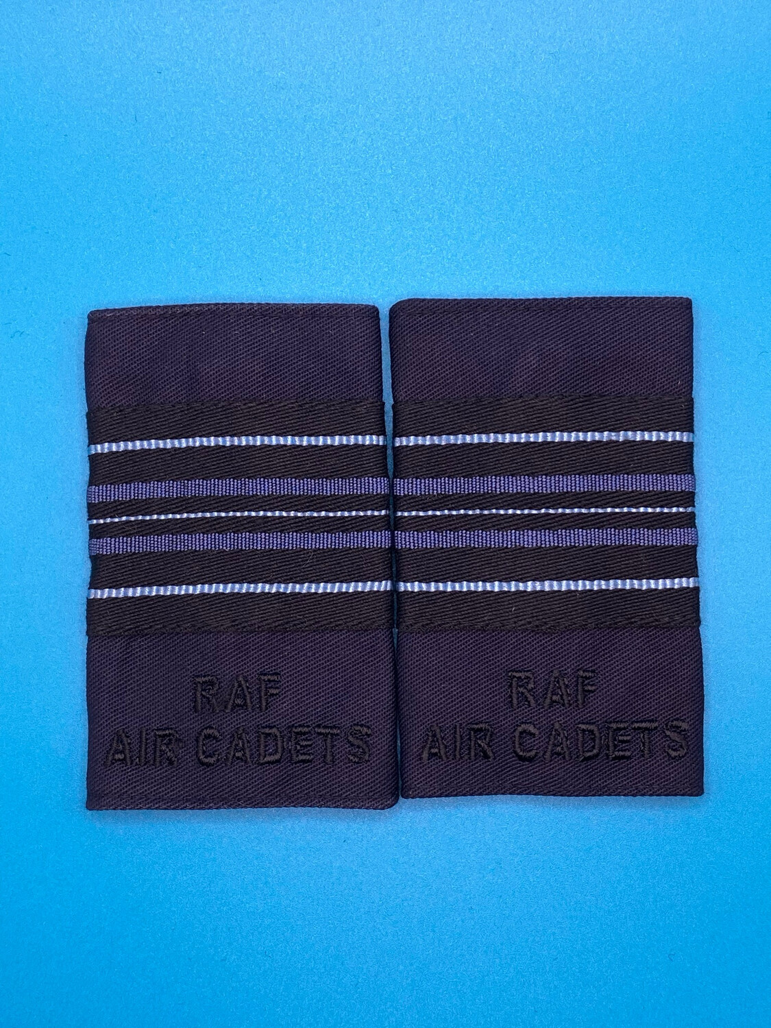 RAF Air Cadets - RAFAC - Squadron Leader GP Jacket Rank Slides (Pair)