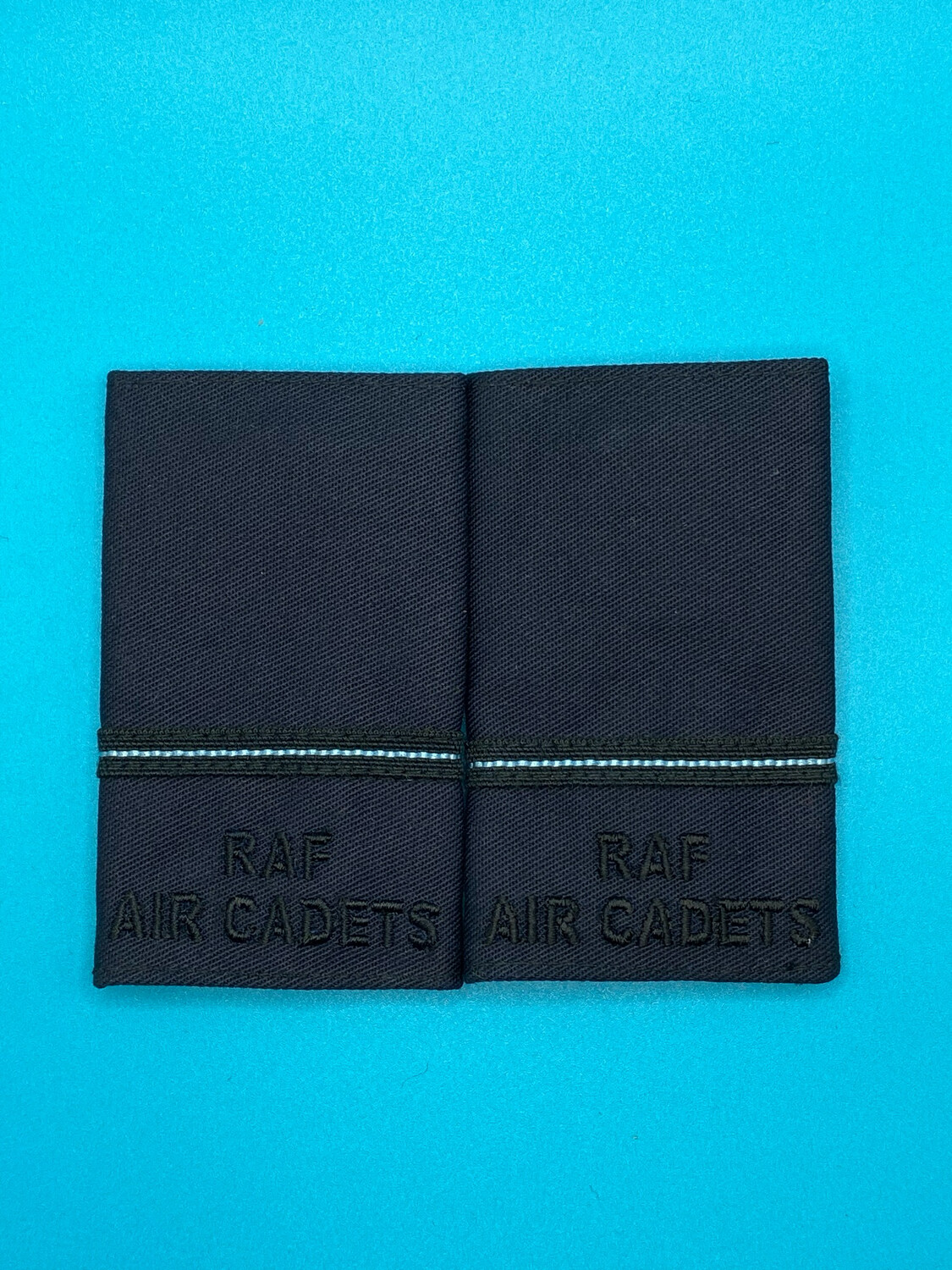 RAF Air Cadets - RAFAC - Pilot Officer GP Jacket Rank Slides (Pair)
