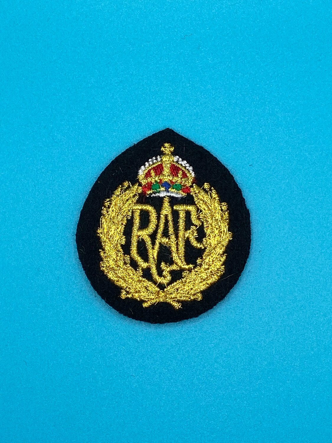 CIIIR King Charles Crown - RAF Aviators Cap Badge