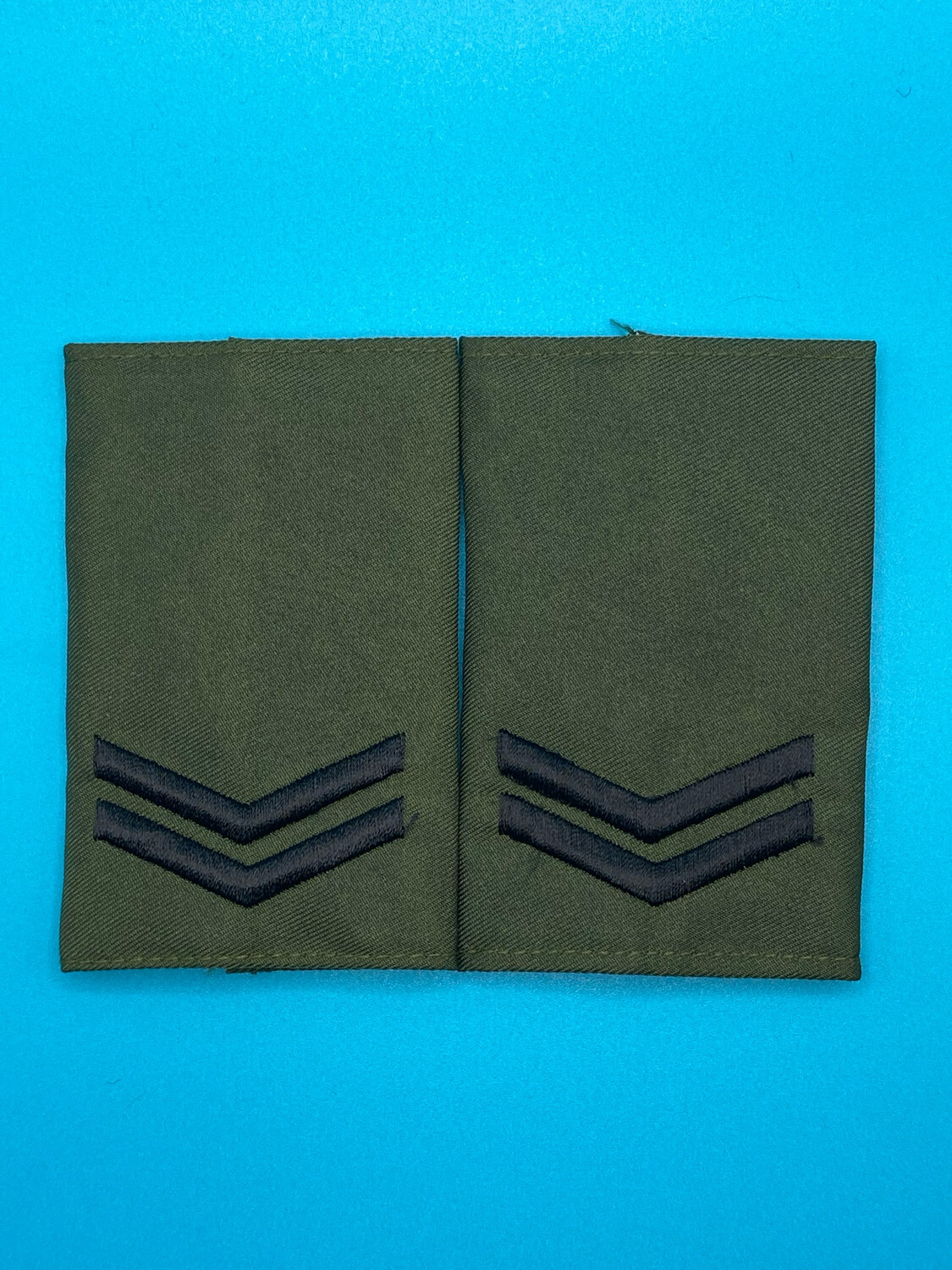 Pair: Royal Marine Rank Slides - CIIIR - Corporal Cpl
