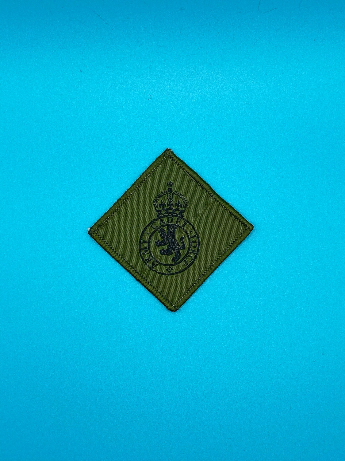 TRF Army Cadet Force ACF Adult Volunteer CFAV OG Olive Green King Charles Crown CIIIR