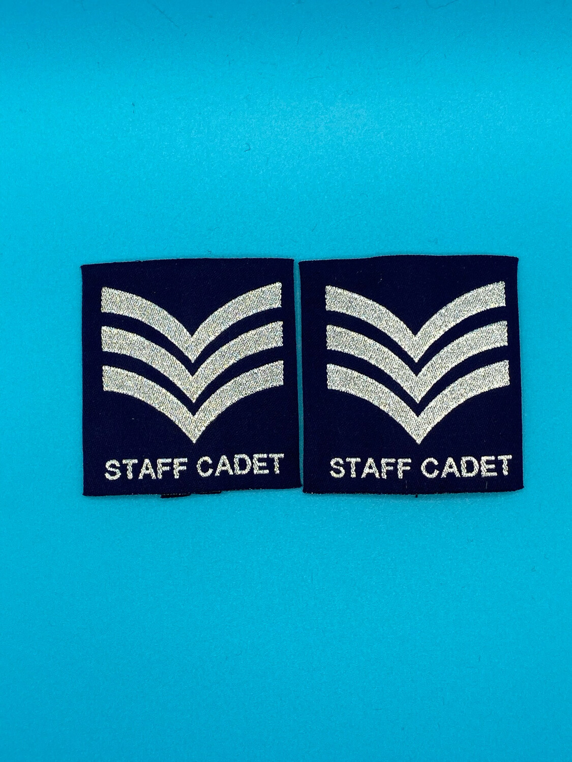 RAF Air Cadets - RAFAC - Staff Cadet Sergeant (Sgt) Rank Slides (Pair) CIIIR C3R