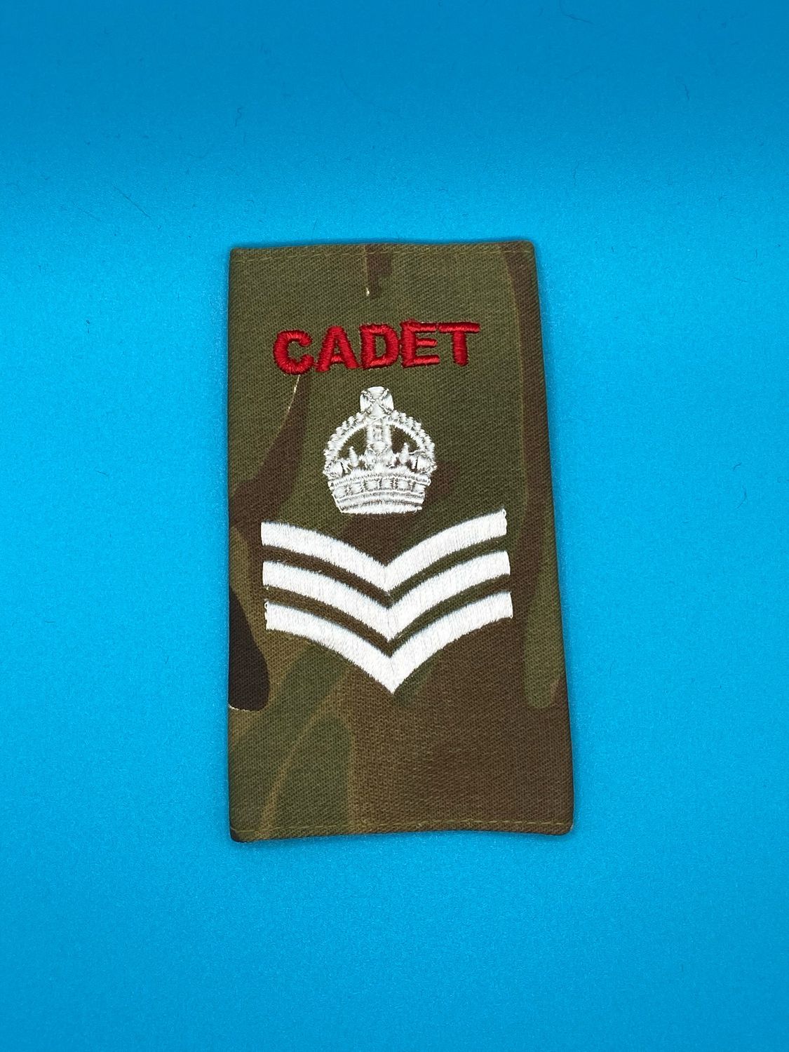 Army Cadet Force ACF - CADET Rank Slide (Single) - Staff Sergeant SSgt - MTP Gold