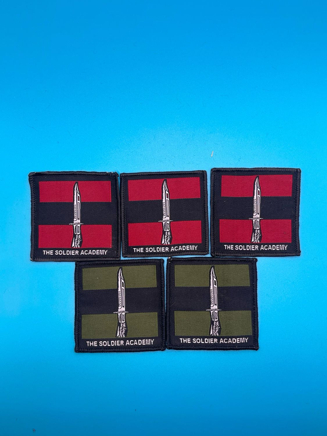 NEW: Soldier Academy Flash (3 Red + 2 Green) Training Regiment (multi pack of 5)