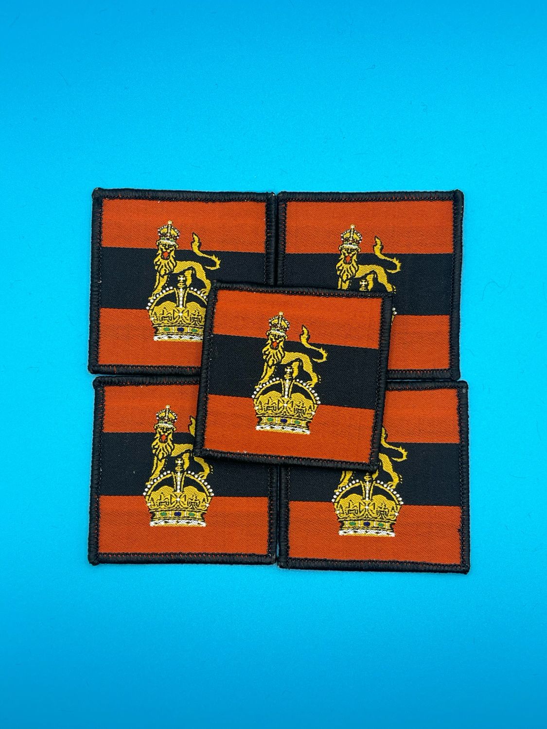 TRF Home Command Headquarters HC Flash King Charles Crown CIIIR (multi pack of 5)