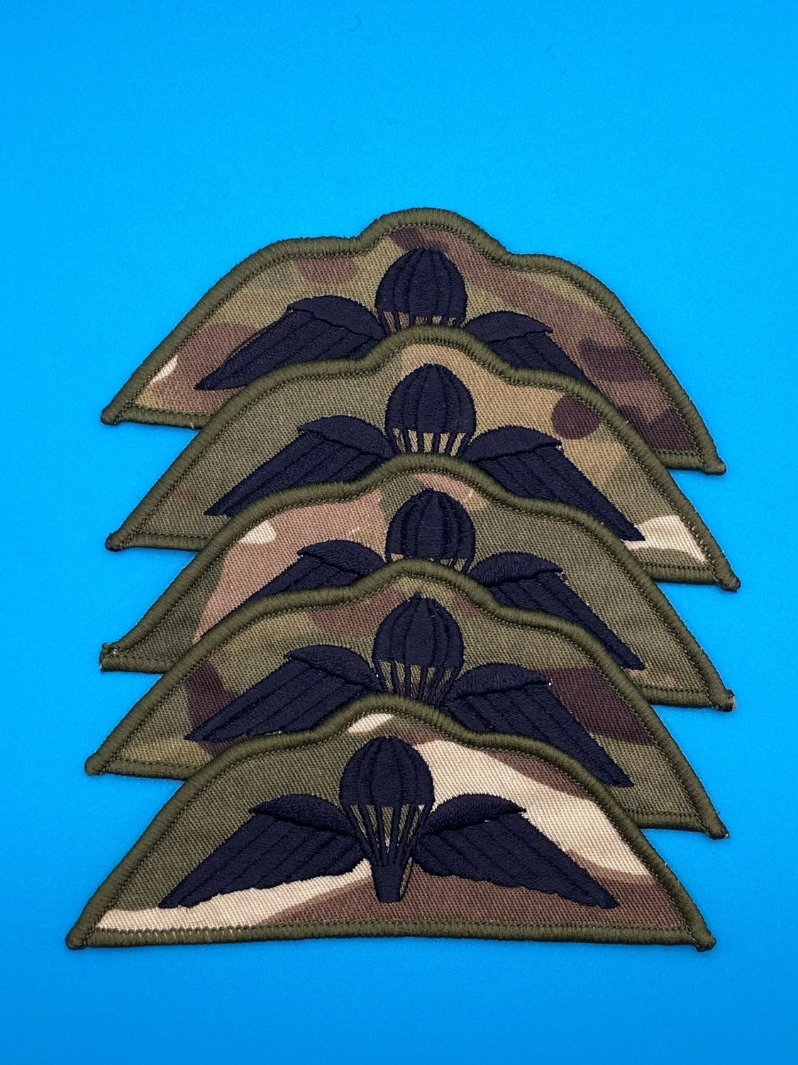 Black Parachute Wings on MTP - MTP Para Wings Pack of 5