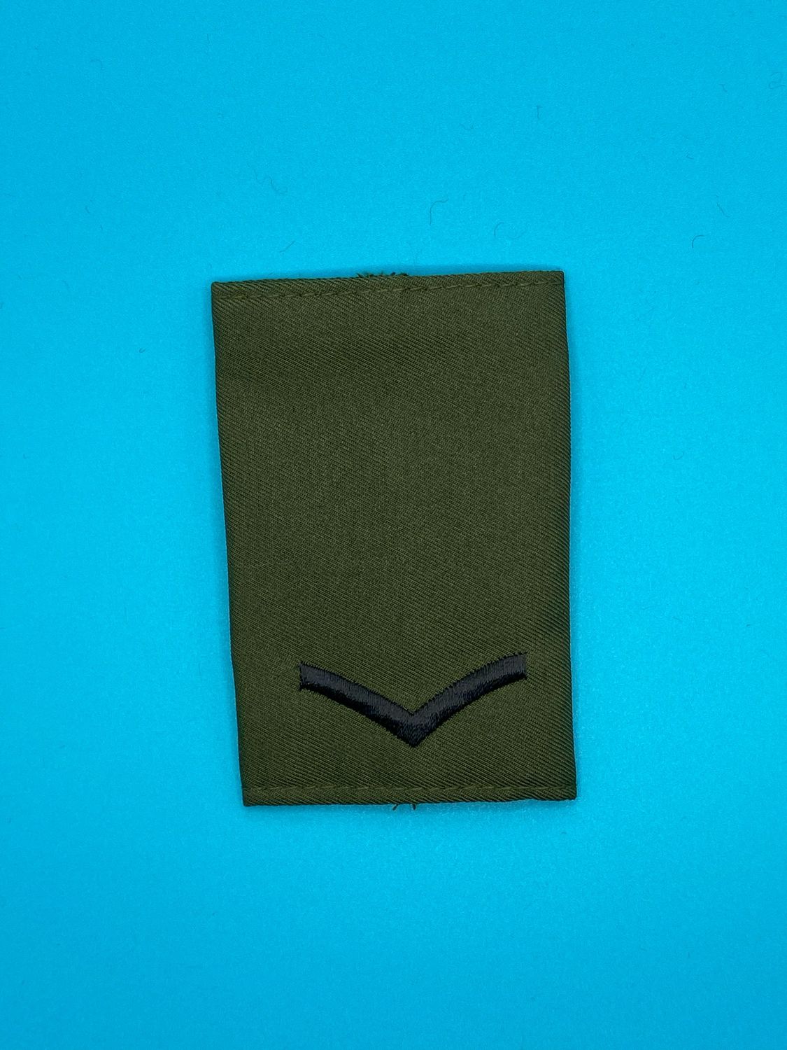 OG Olive Green Rank Slide - Lance Corporal - Black Embroidery LCpl