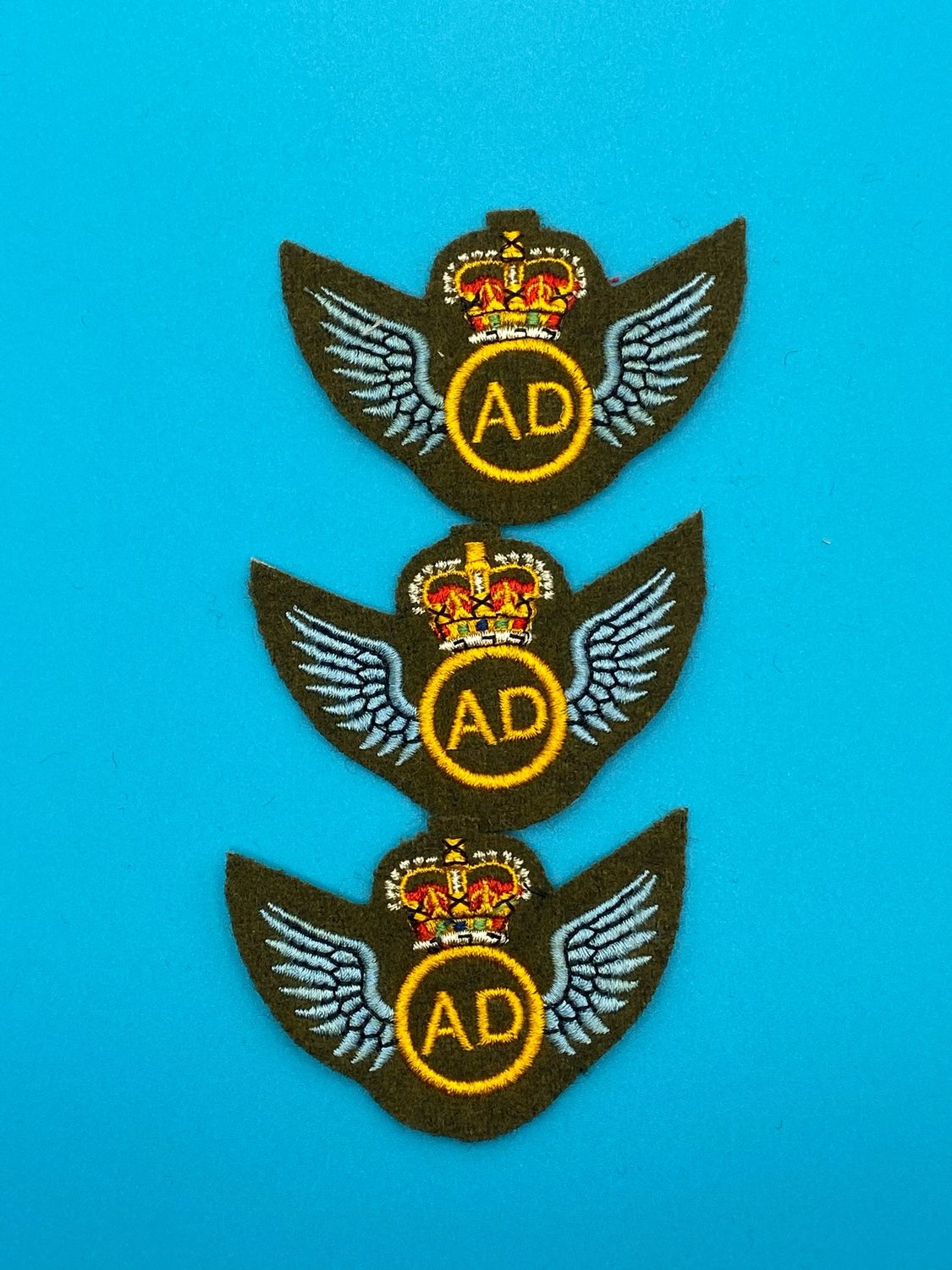 Royal Logistic Corps Air Dispatch Wings RLC AD Pack of 3
