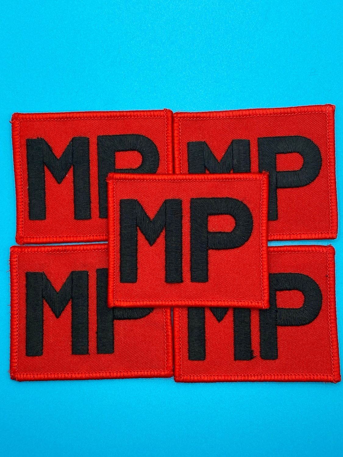 Royal Military Police TRF Tactical Recognition Flash RMP MP Pack of 5