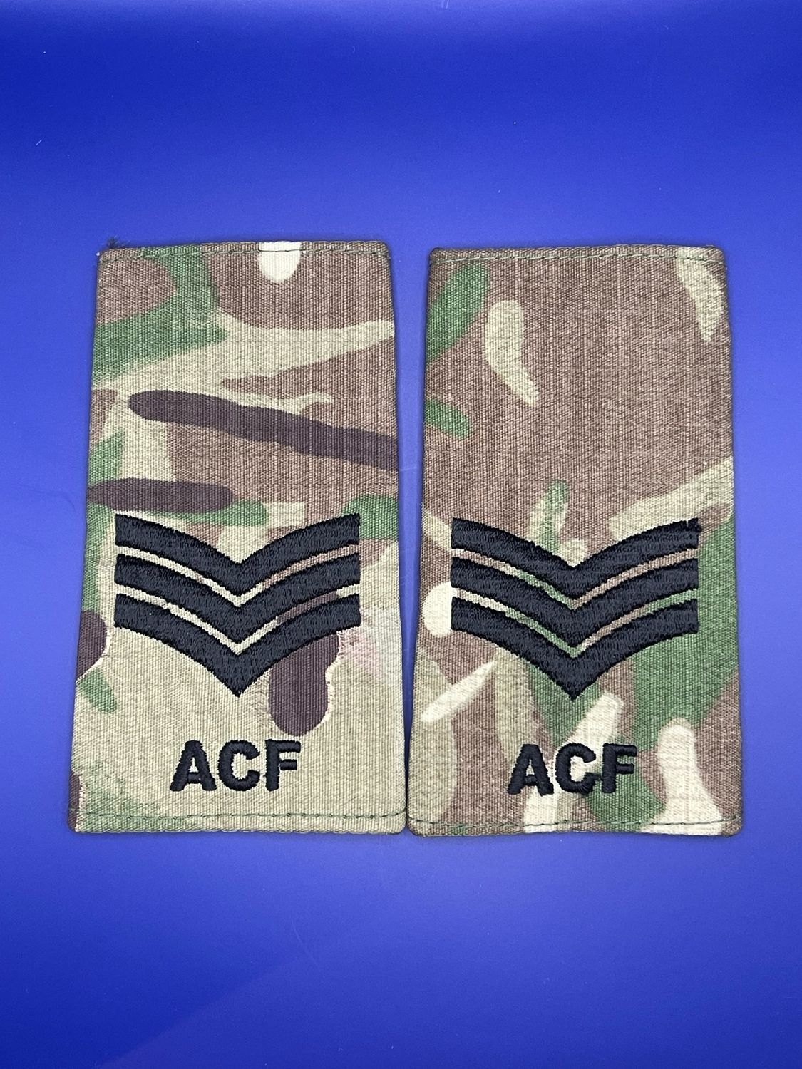 CIIIR MTP ACF Rank Slides - Sergeant Instructor SI Sgt Sjt