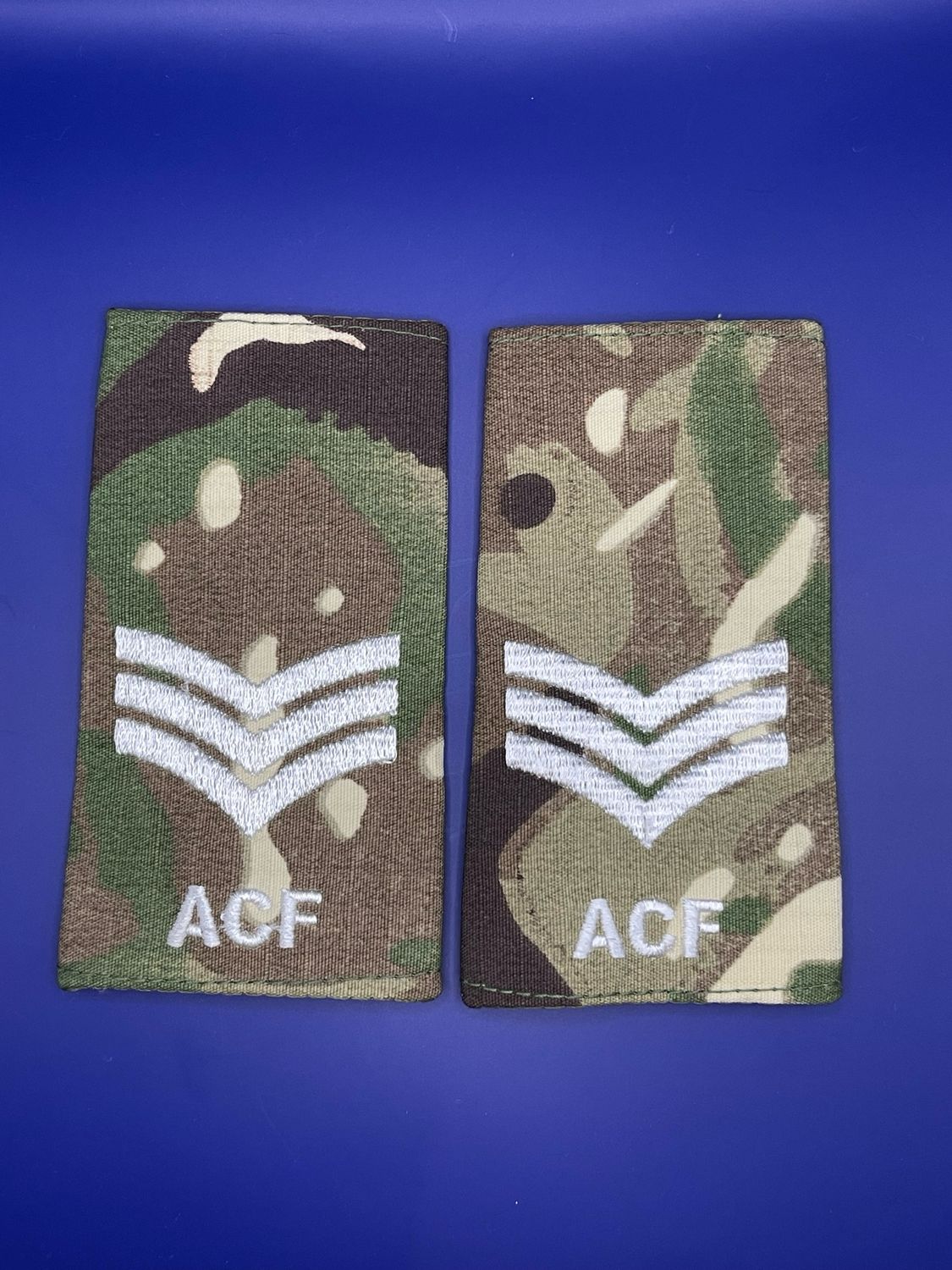 CIIIR MTP ACF Rank Slides - Sergeant Instructor SI Sgt Sjt