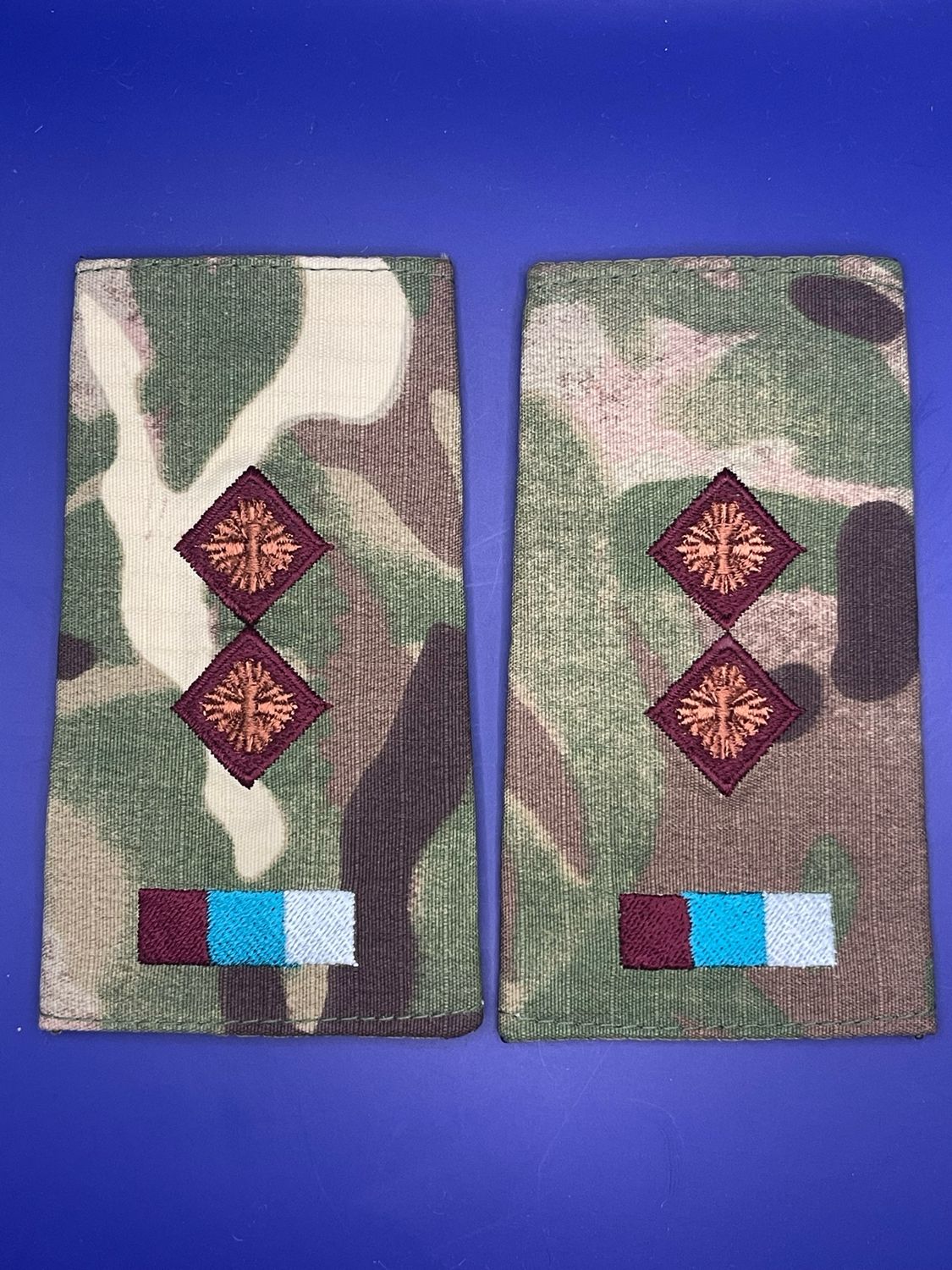 Royal Army Medical Service MTP Lieutenant Lt Rank Slides RAMS New Medic