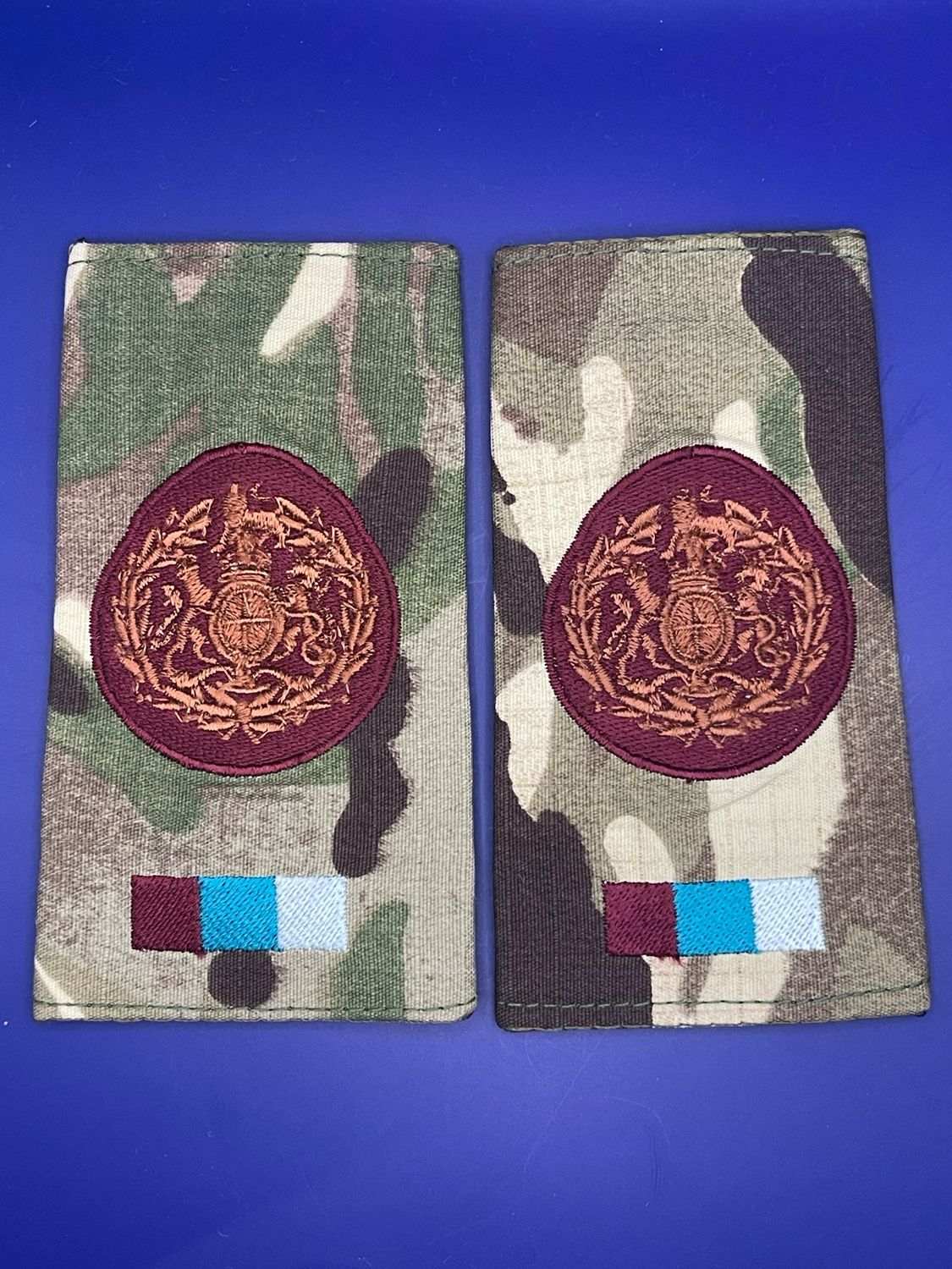 Royal Army Medical Service MTP WO1 Corps Sergeant Major Rank Slides RAMS New Medic