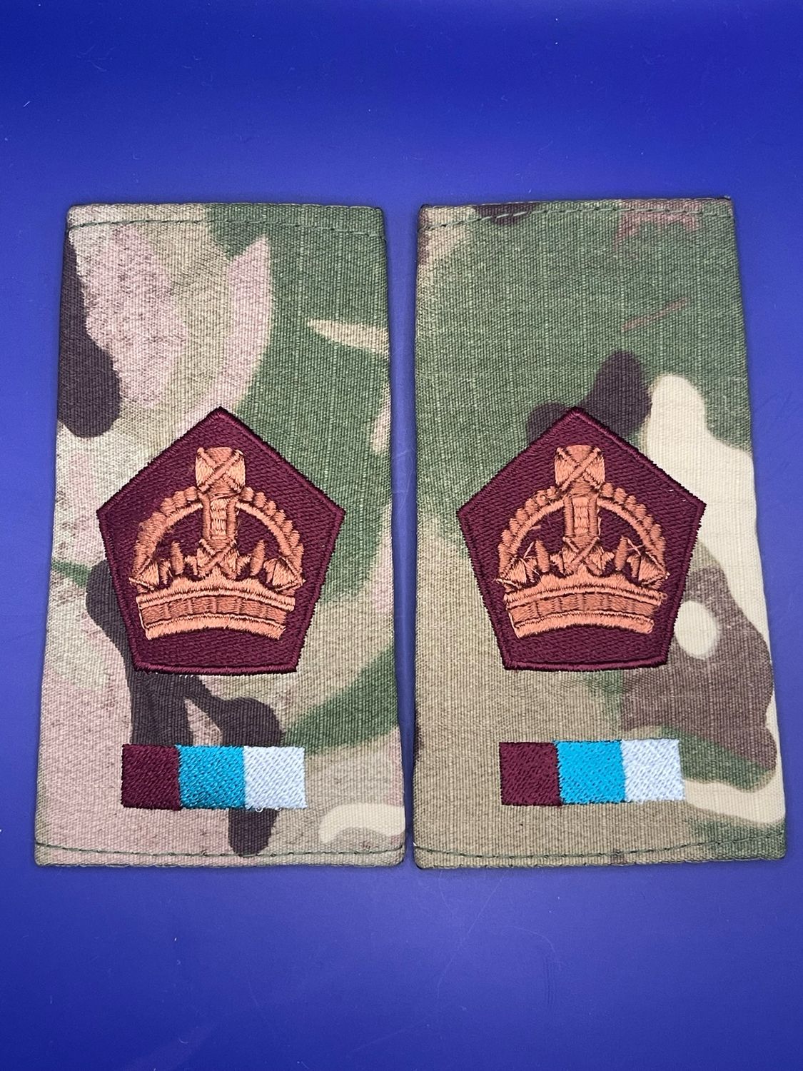 Royal Army Medical Service MTP WO2 Sergeant Major Rank Slides RAMS New Medic