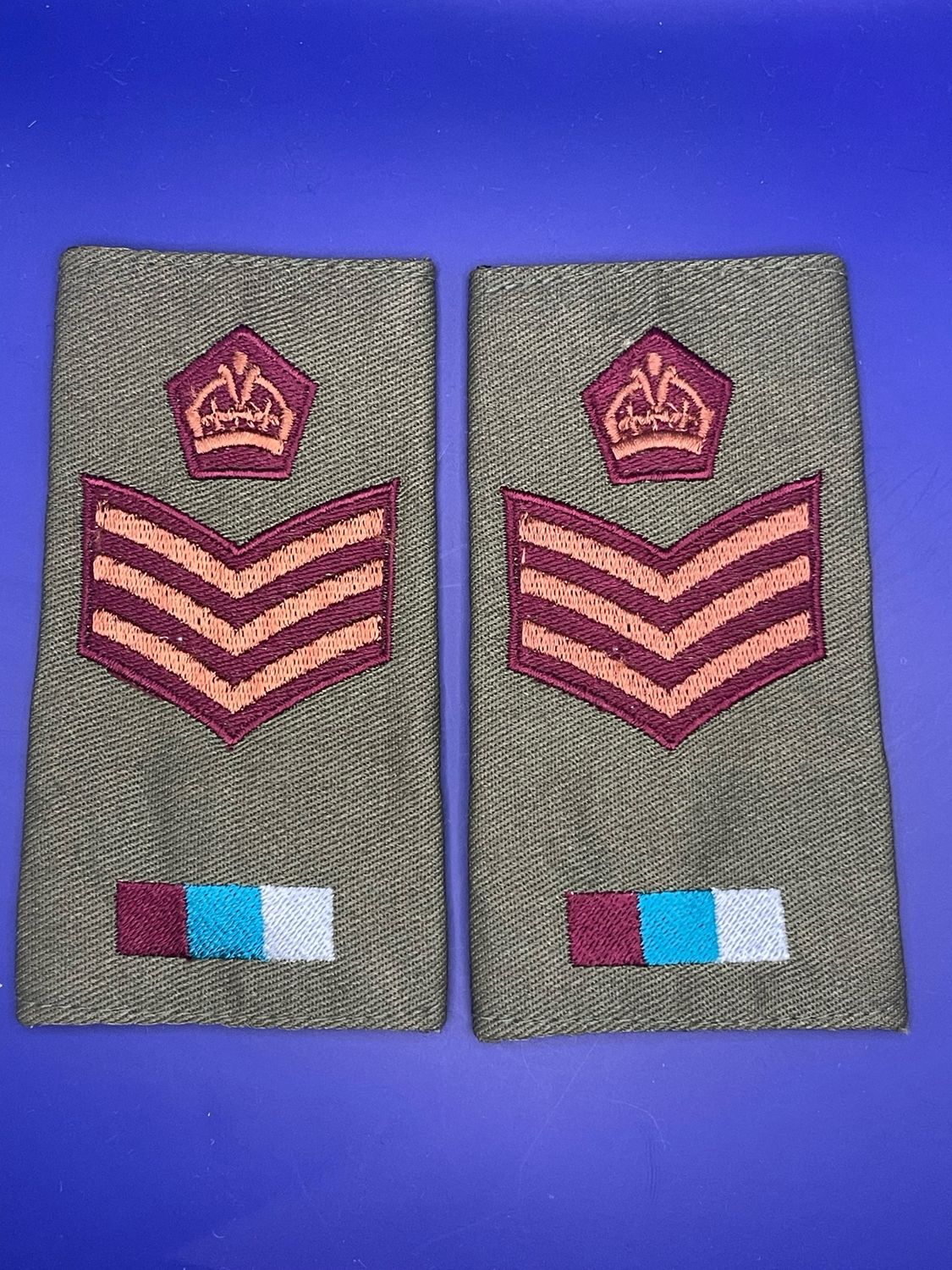 Royal Army Medical Service OG Staff Sergeant SSgt Rank Slides RAMS New Medic