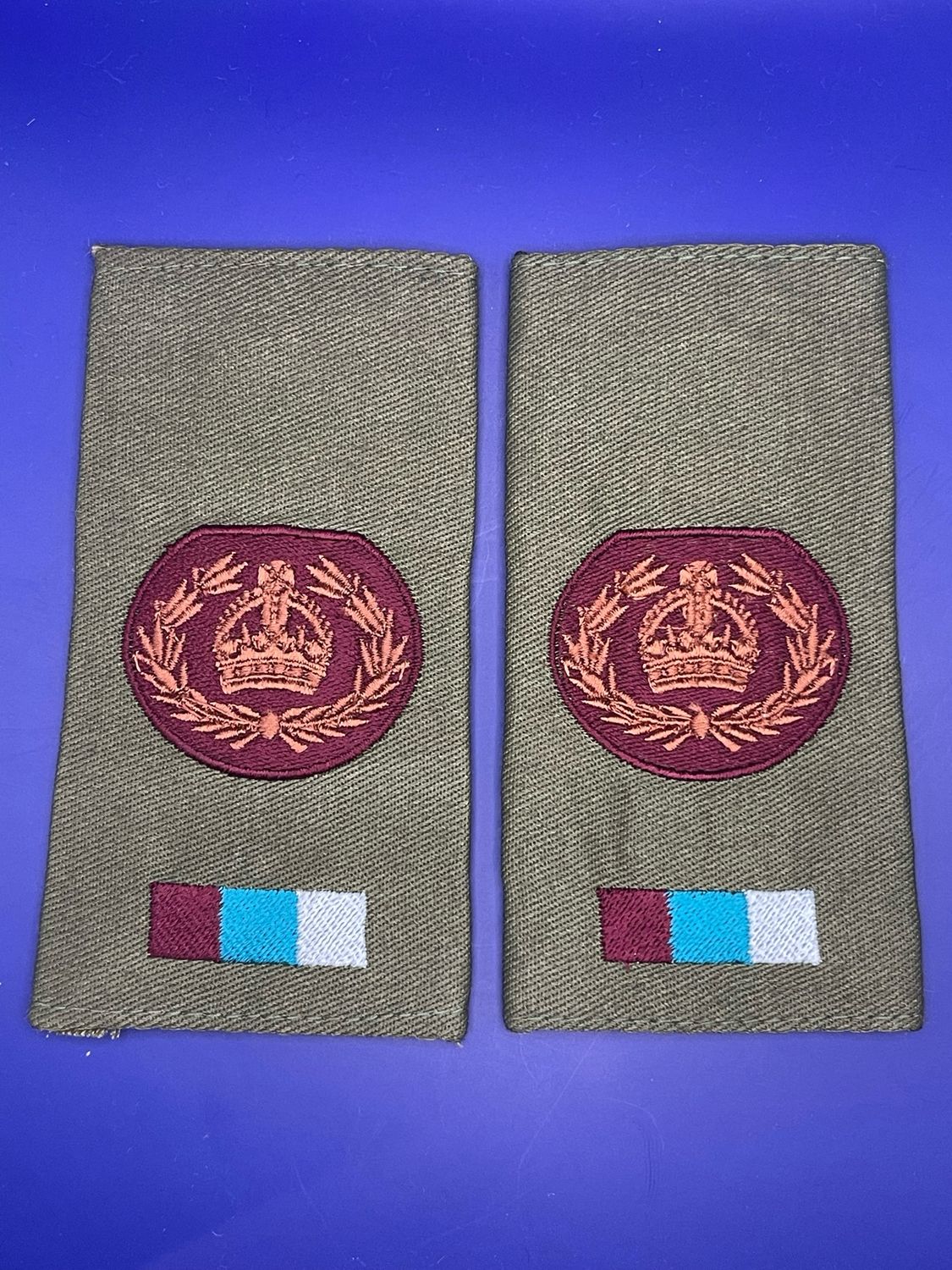 Royal Army Medical Service OG WO2 RQMS QMSI Rank Slides RAMS New Medic