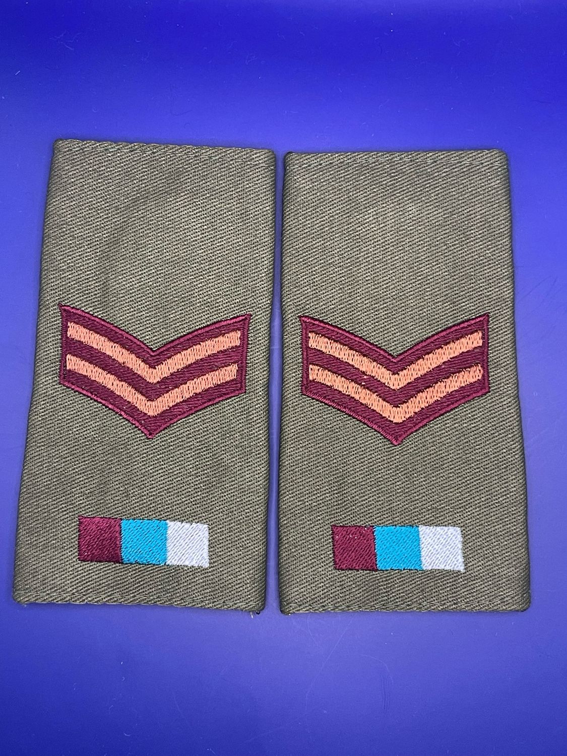 Royal Army Medical Service OG Corporal Cpl Rank Slides RAMS New Medic