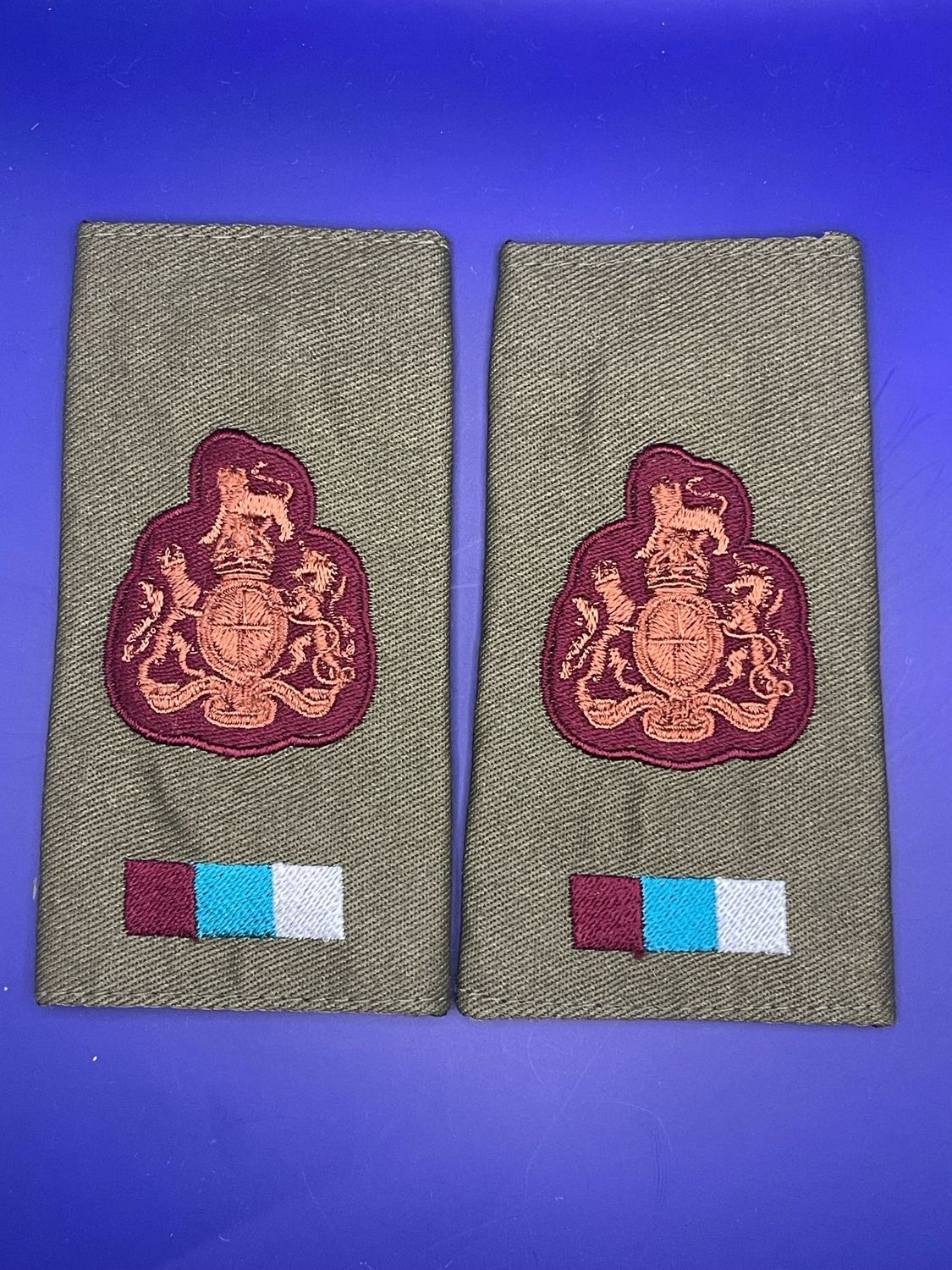 Royal Army Medical Service OG WO1 RSM SMI Rank Slides RAMS New Medic
