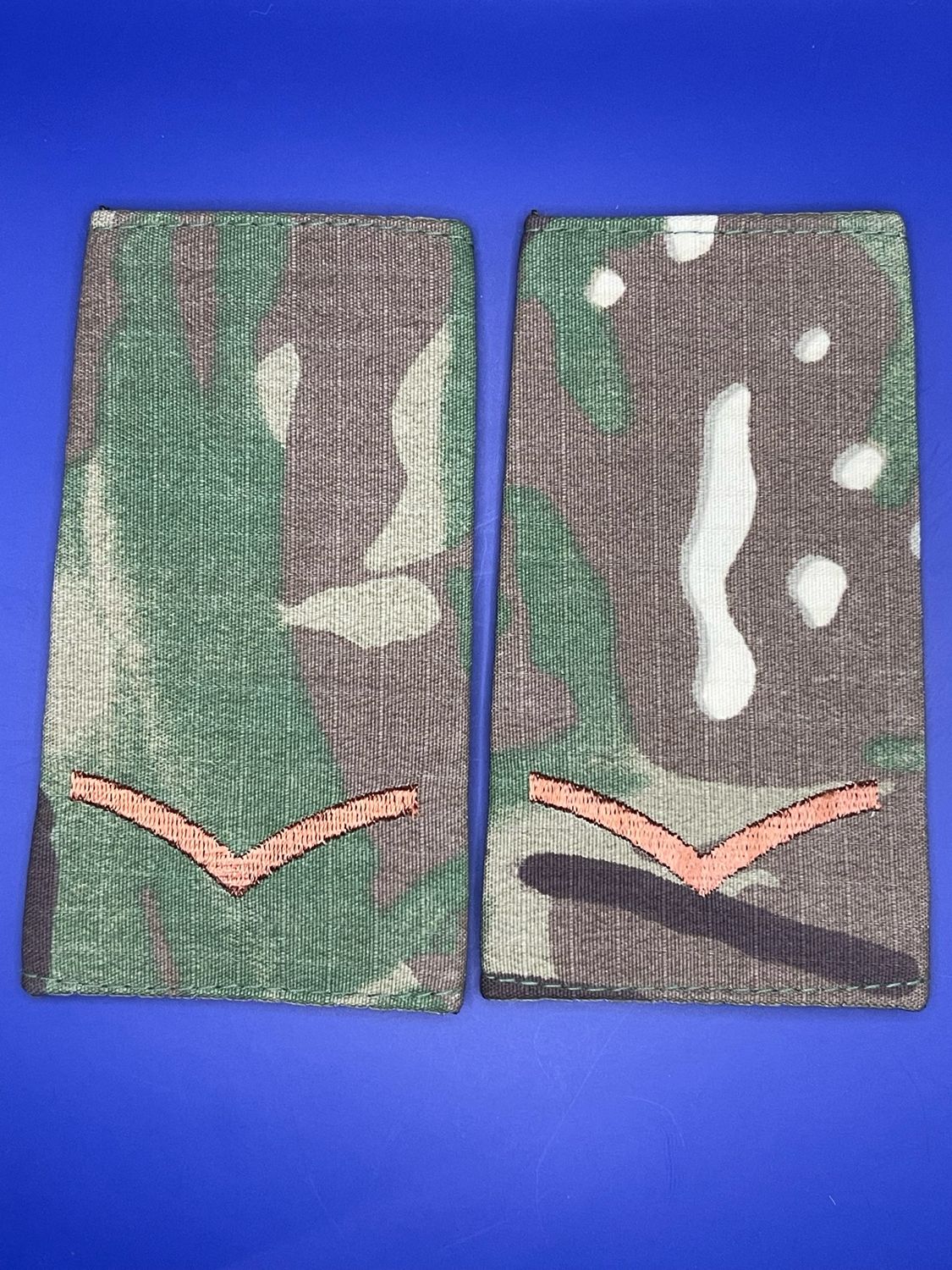 CIIIR MTP Rank Slides - Lance Corporal LCpl - Bronze Embroidery