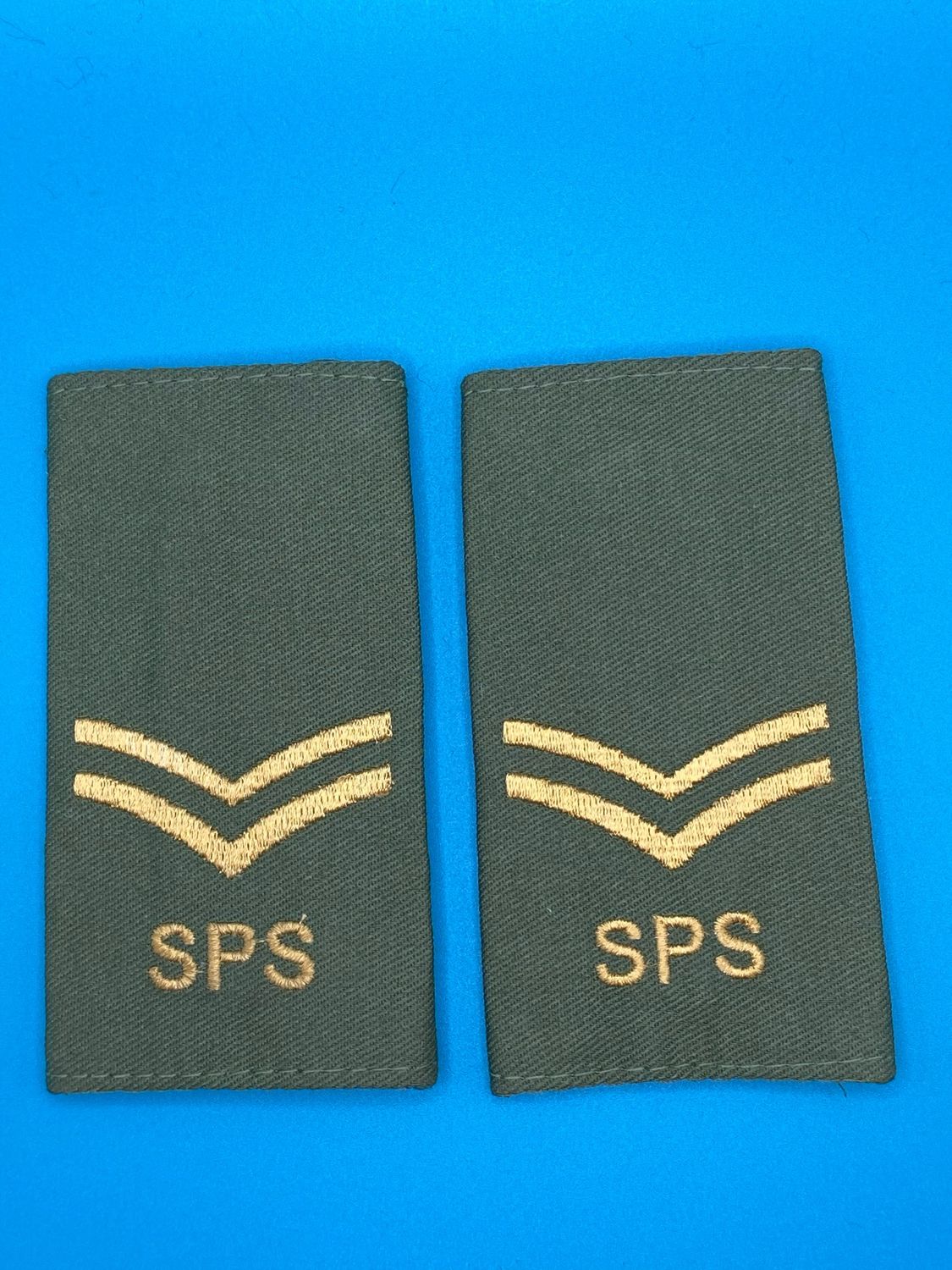 CIIIR Olive Green Rank Slides - AGC SPS - Staff Personnel Support Cpl Corporal