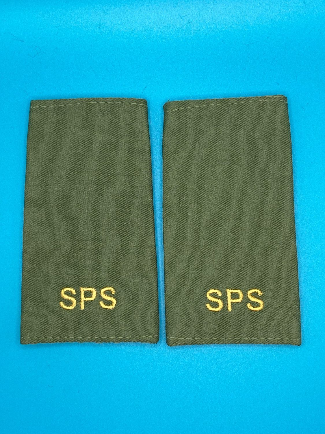 CIIIR Olive Green Rank Slides - AGC SPS - Staff Personnel Support Private Pte
