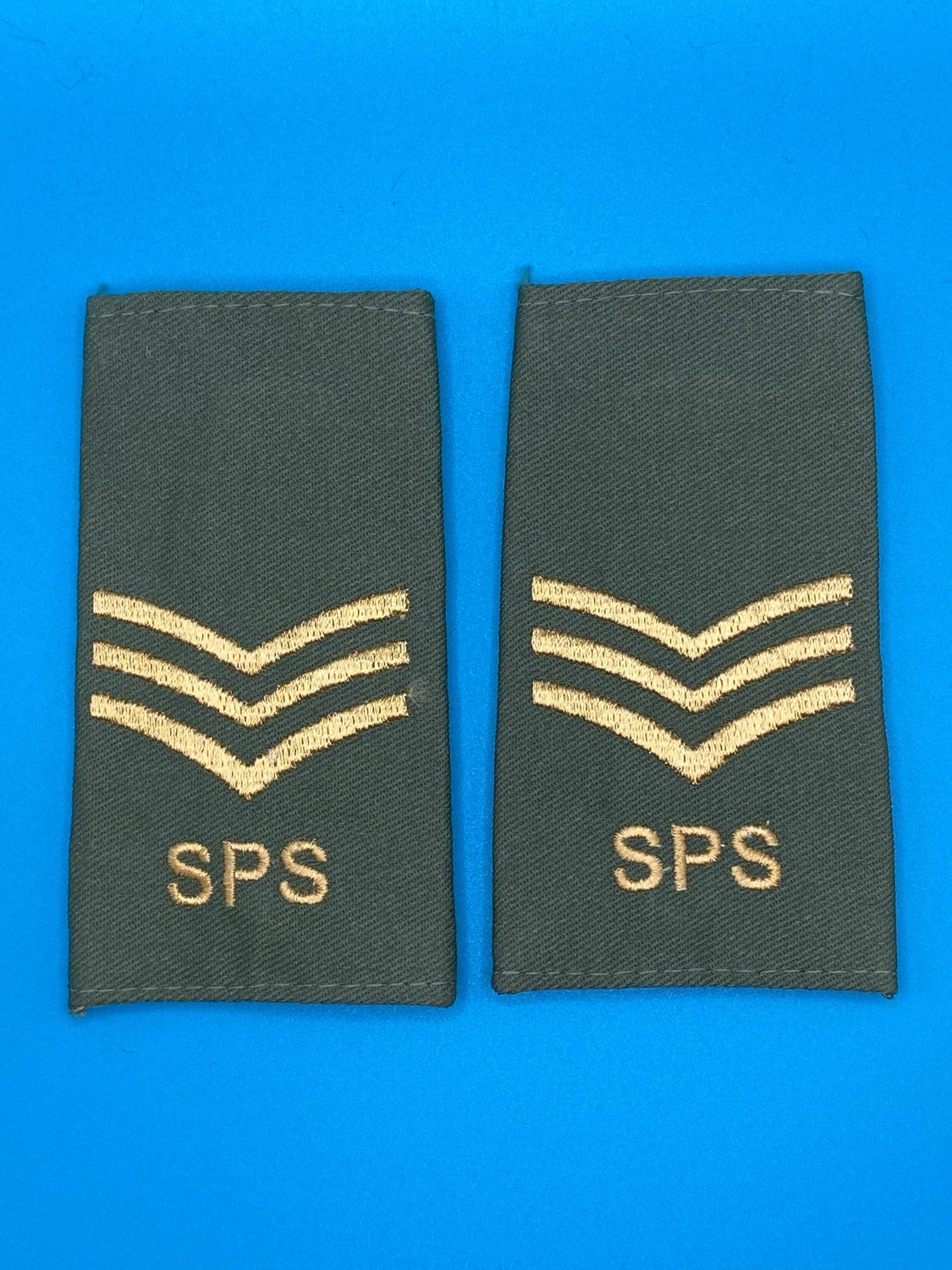 CIIIR Olive Green Rank Slides - AGC SPS - Staff Personnel Support Sgt Sergeant
