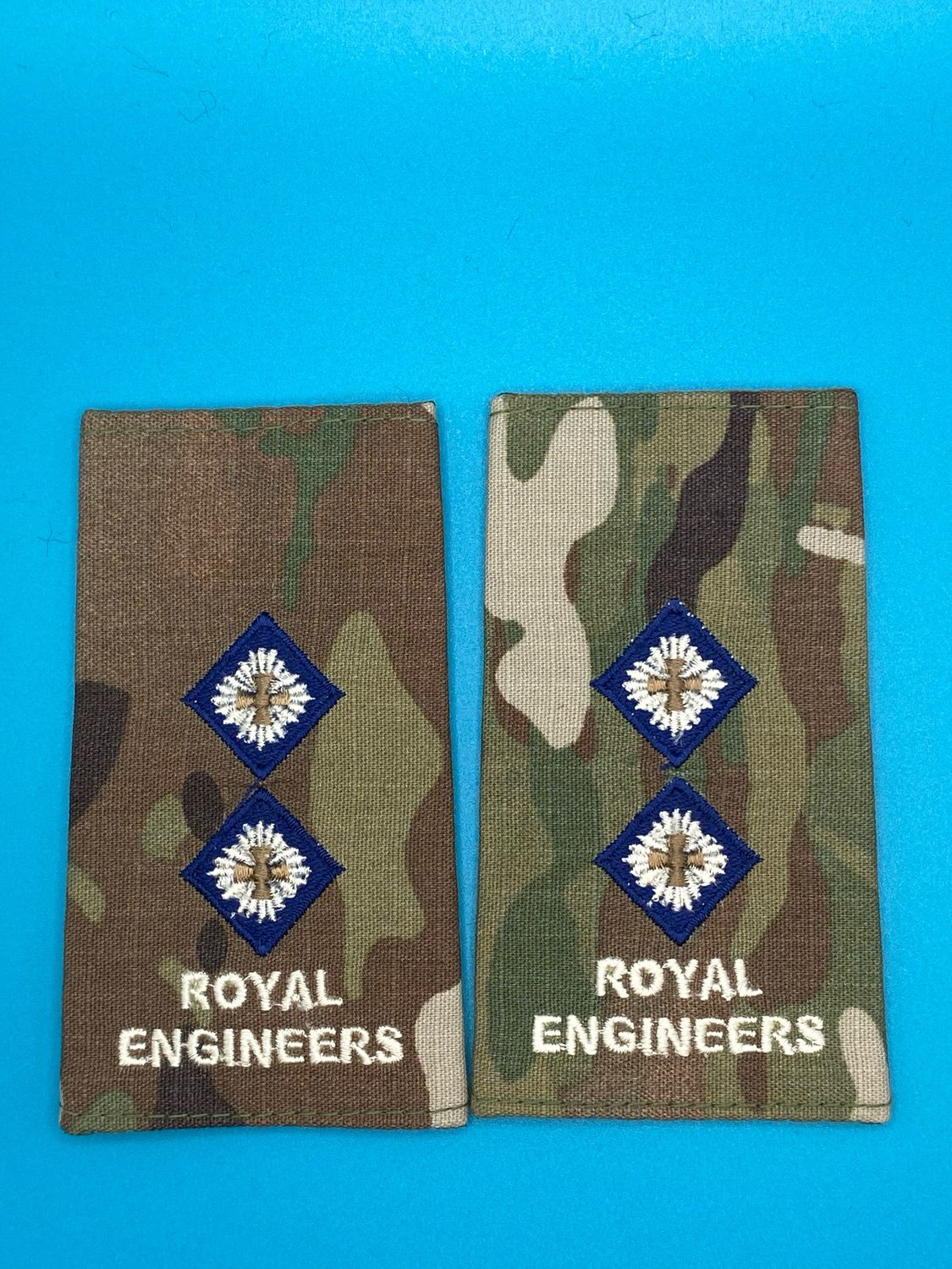 CIIIR MTP Rank Slides - RE Royal Engineers Sapper - Lt Lieutenant