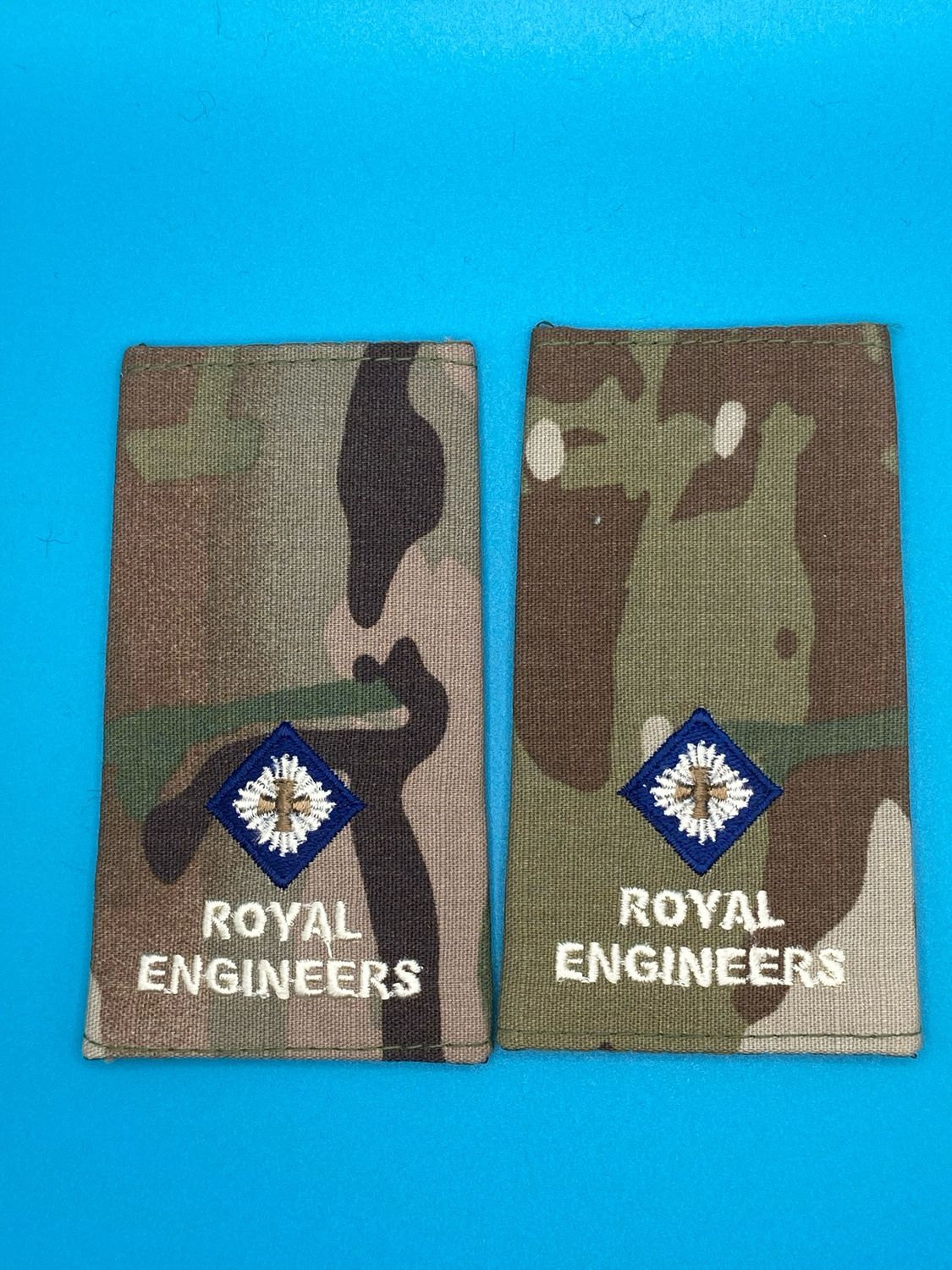 CIIIR MTP Rank Slides - RE Royal Engineers Sapper - 2Lt Second Lieutenant