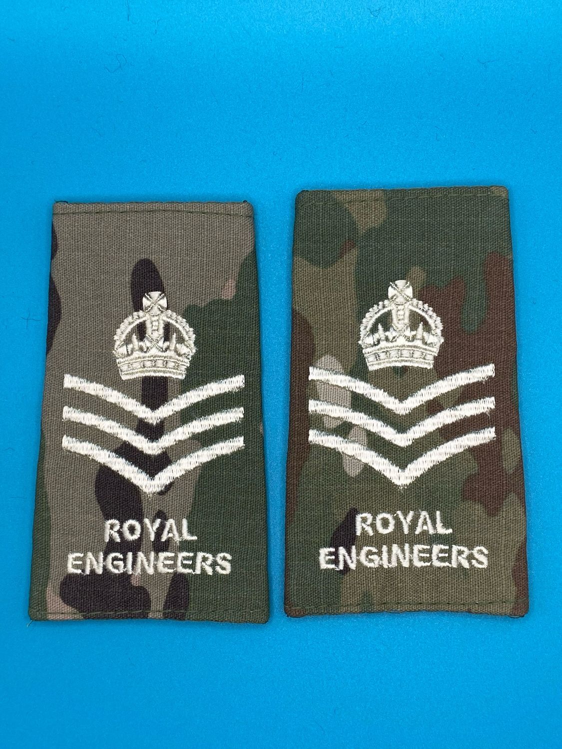 CIIIR MTP Rank Slides - RE Royal Engineers Sapper - SSgt Staff Sergeant SNCO