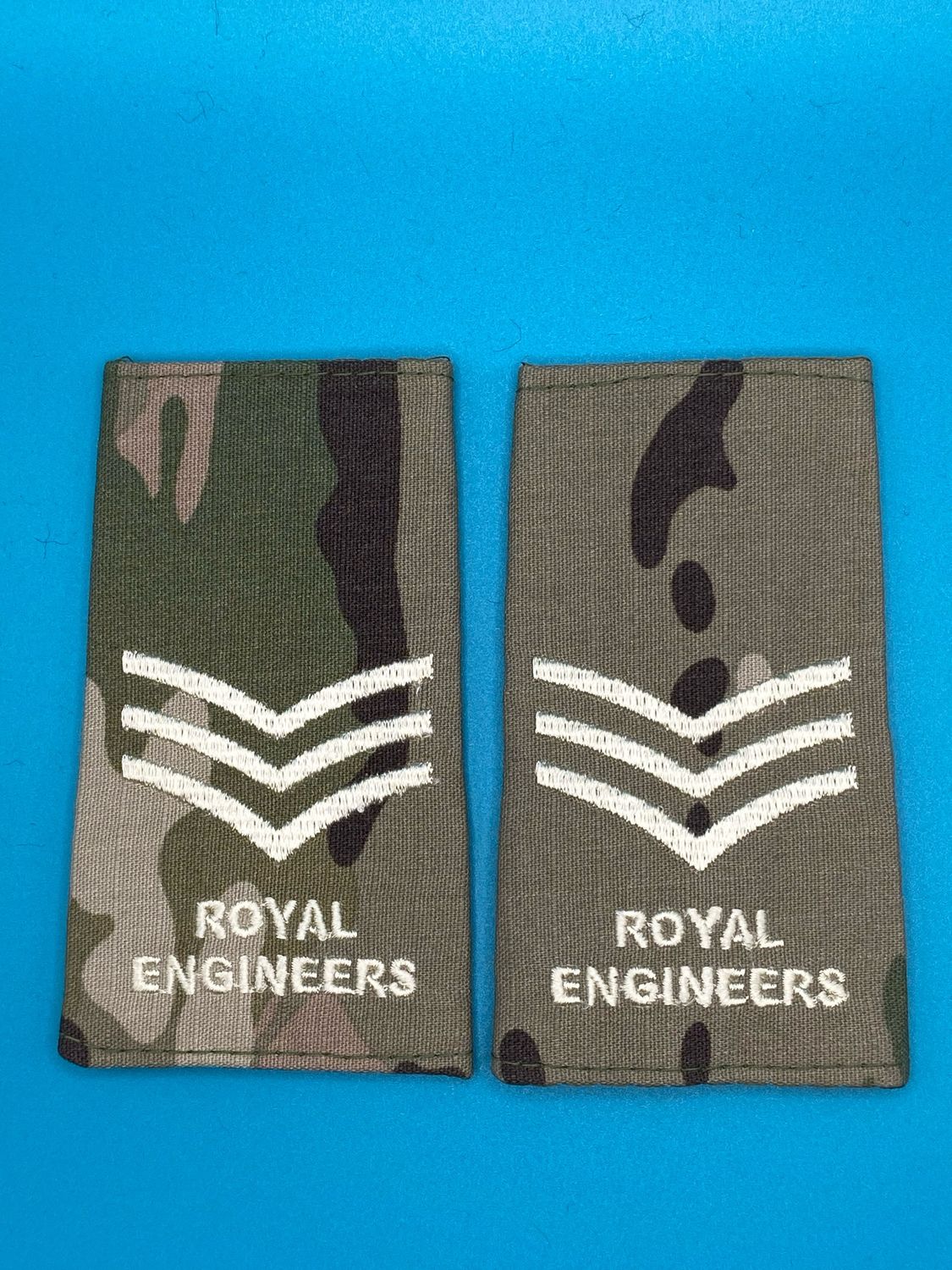 CIIIR MTP Rank Slides - RE Royal Engineers Sapper - Sgt Sergeant SNCO