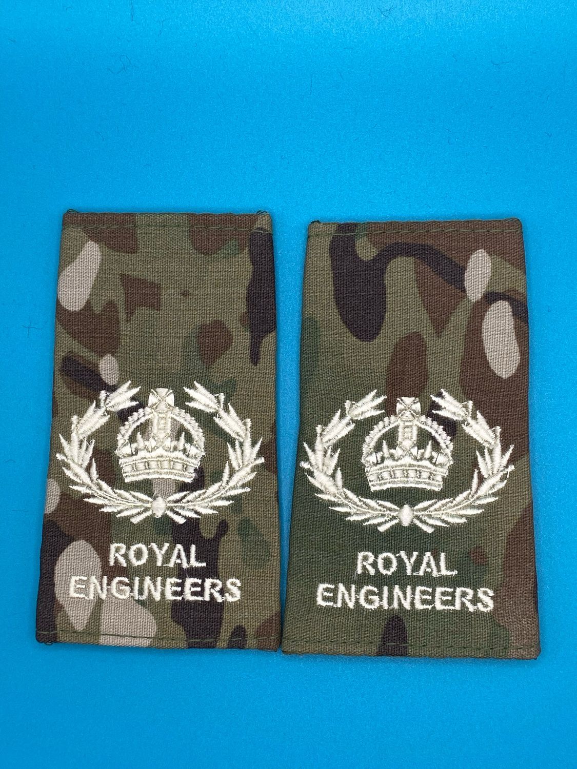 CIIIR MTP Rank Slides - RE Royal Engineers Sapper - WO2 RQMS QMSI Warrant Officer