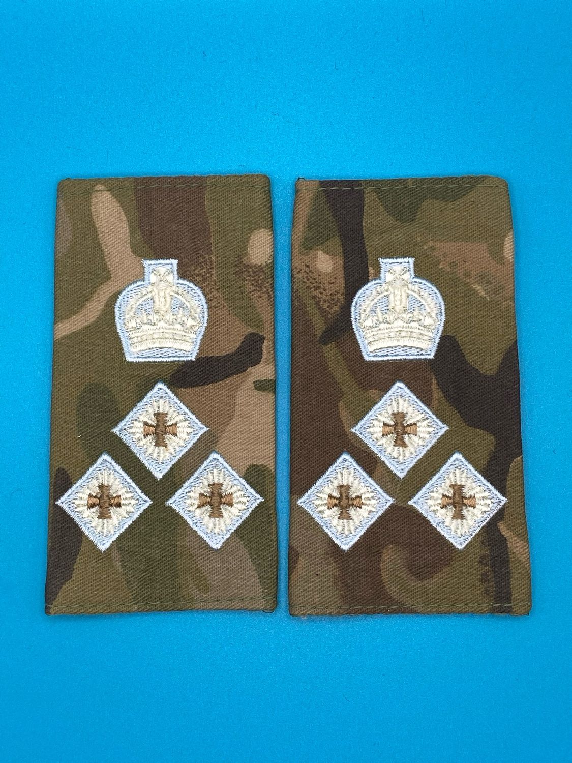 CIIIR MTP Rank Slides -Parachute Regiment PARA Brigadier Brig (Pair)