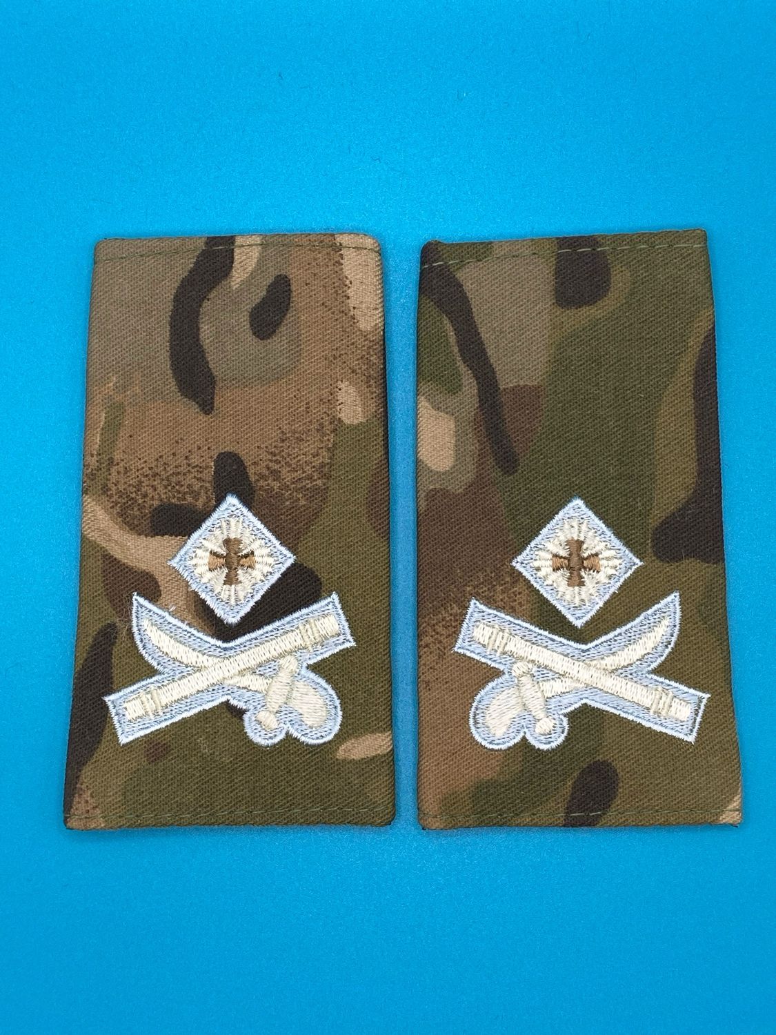 CIIIR MTP Rank Slides -Parachute Regiment PARA Major General Maj Gen (Pair)