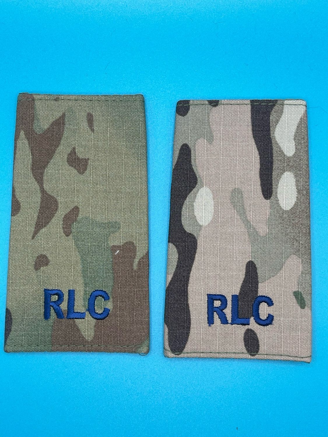 CIIIR MTP Rank Slides - Royal Logistic Corps RLC Private Pte (Pair)