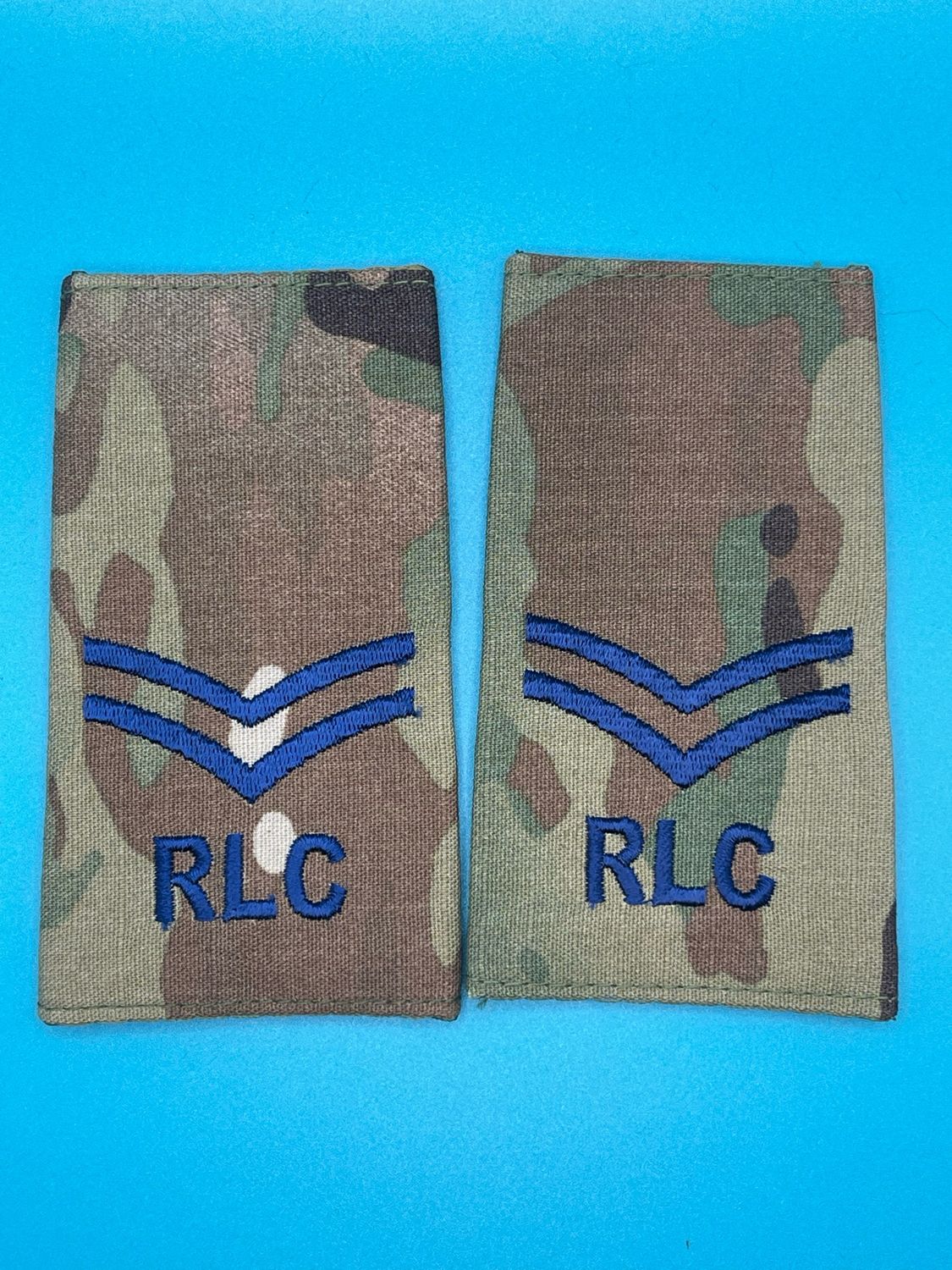 CIIIR MTP Rank Slides - Royal Logistic Corps RLC Corporal Cpl (Pair)