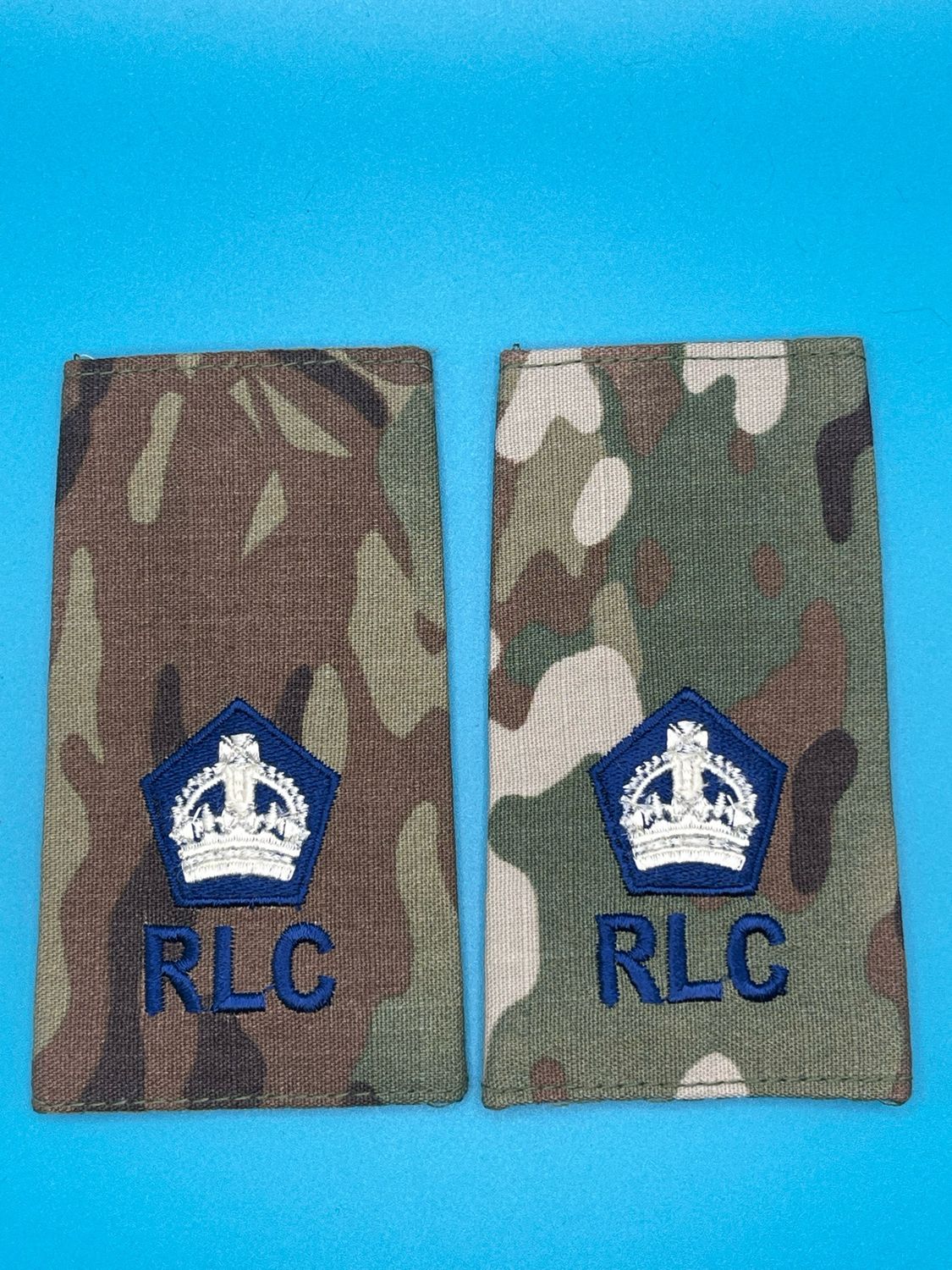 CIIIR MTP Rank Slides - Royal Logistic Corps RLC Major Maj (Pair)