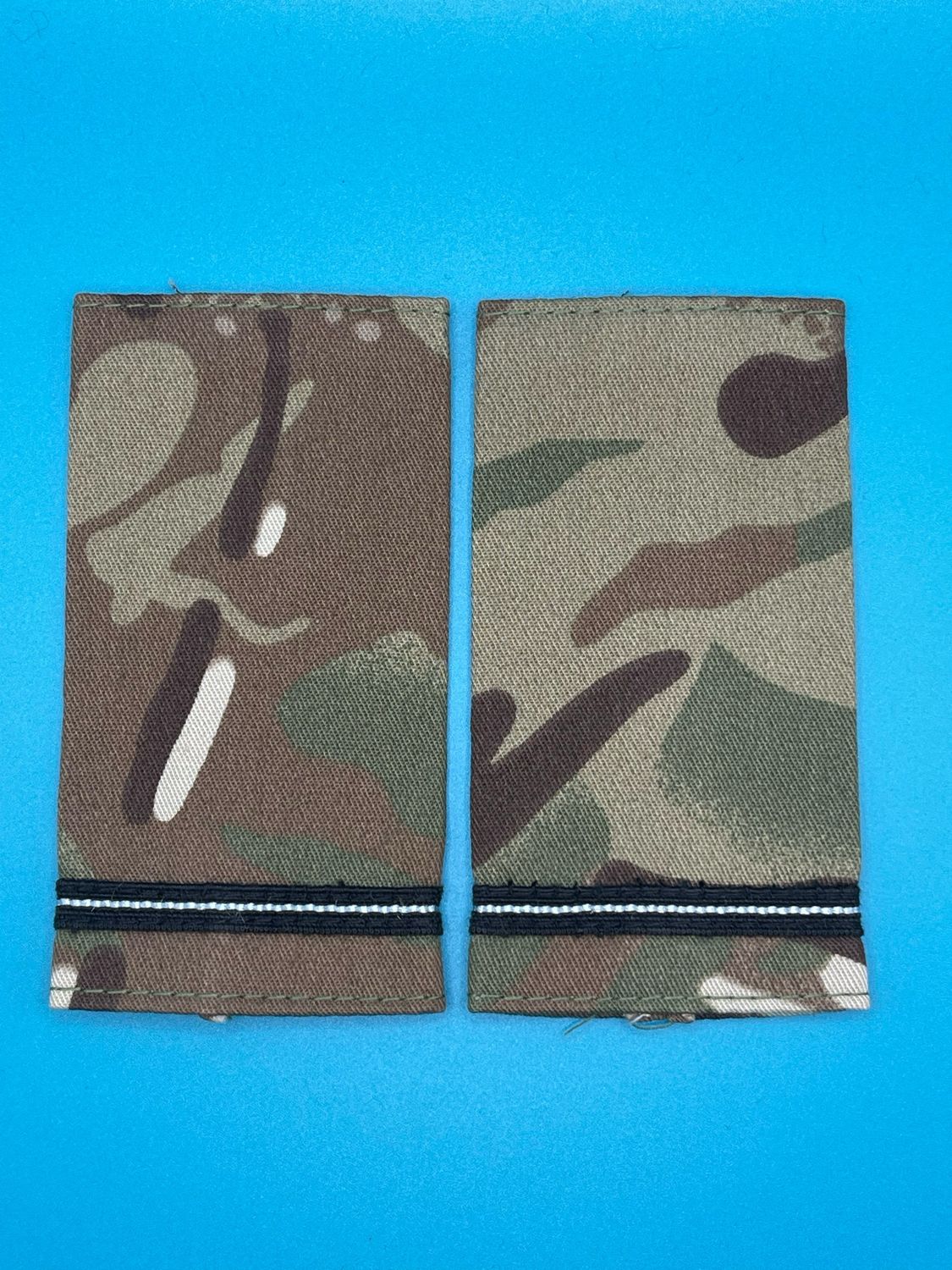 MTP RAF Royal Air Force Pilot Officer (Plt Off) Rank Slides (Pair)