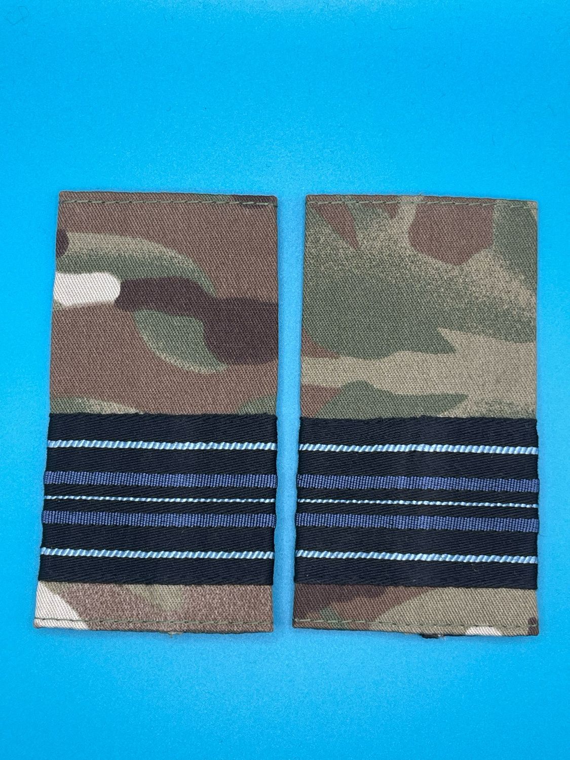 MTP RAF Royal Air Force Squadron Leader (Sqn Ldr) Rank Slides (Pair)