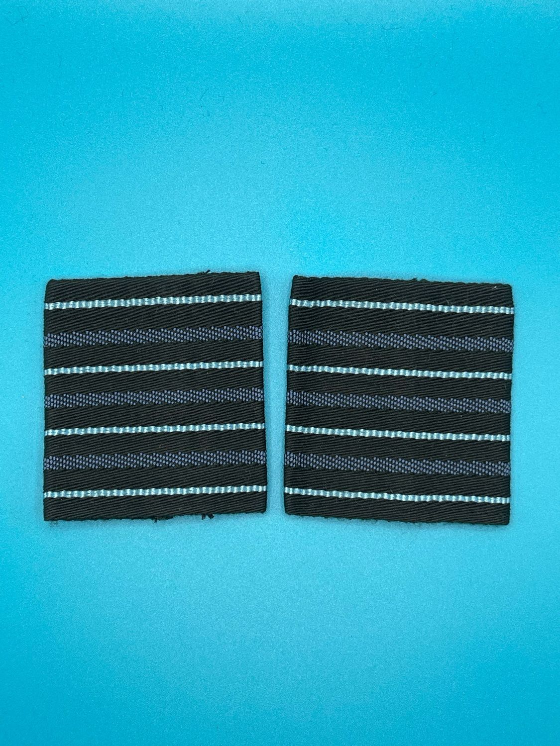 RAF Royal Air Force Group Captain (Gp Capt) Rank Slides (Pair)