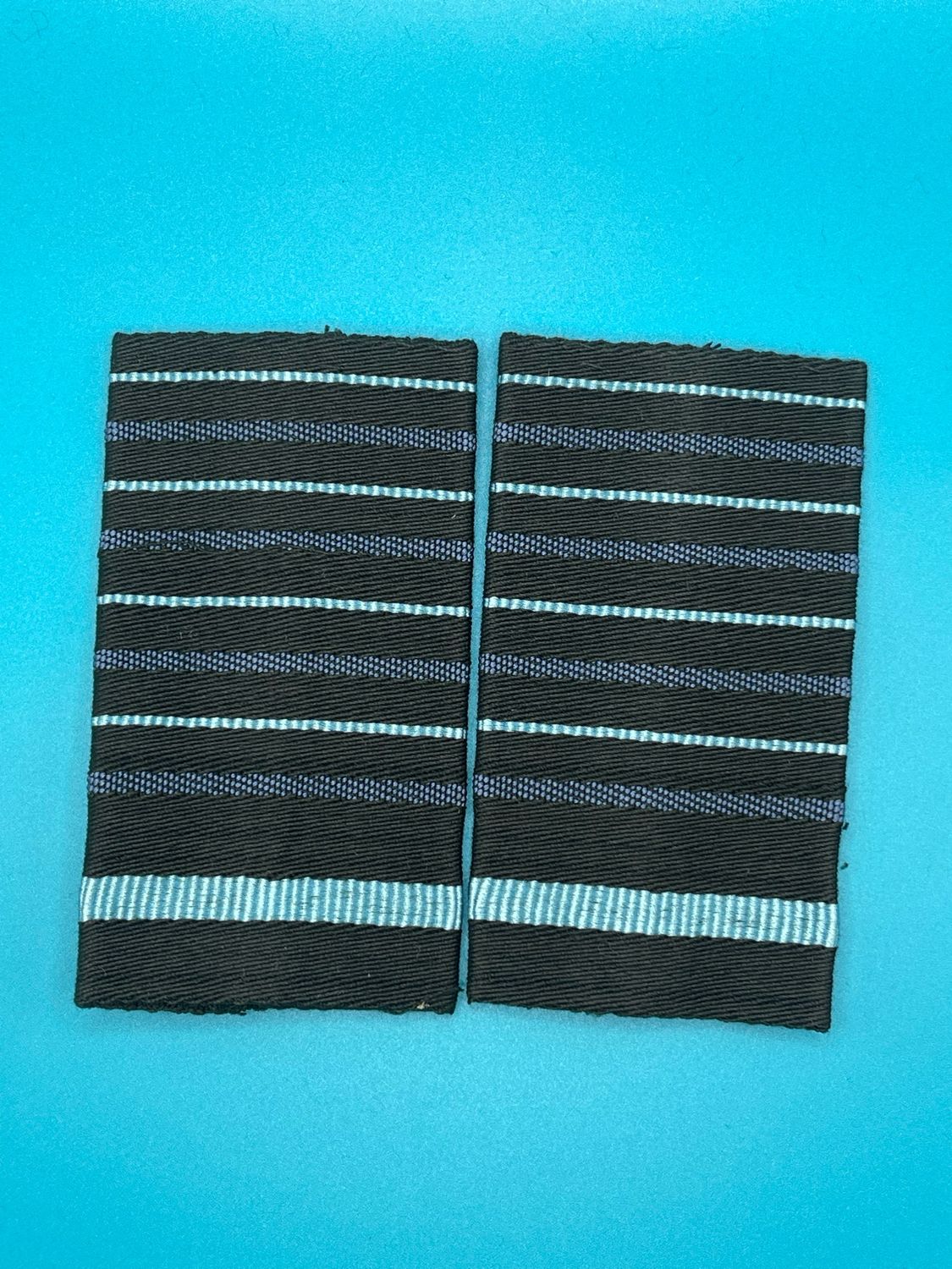 RAF Royal Air Force Marshal of the Royal Air Force (MRAF) Rank Slides (Pair) 5*